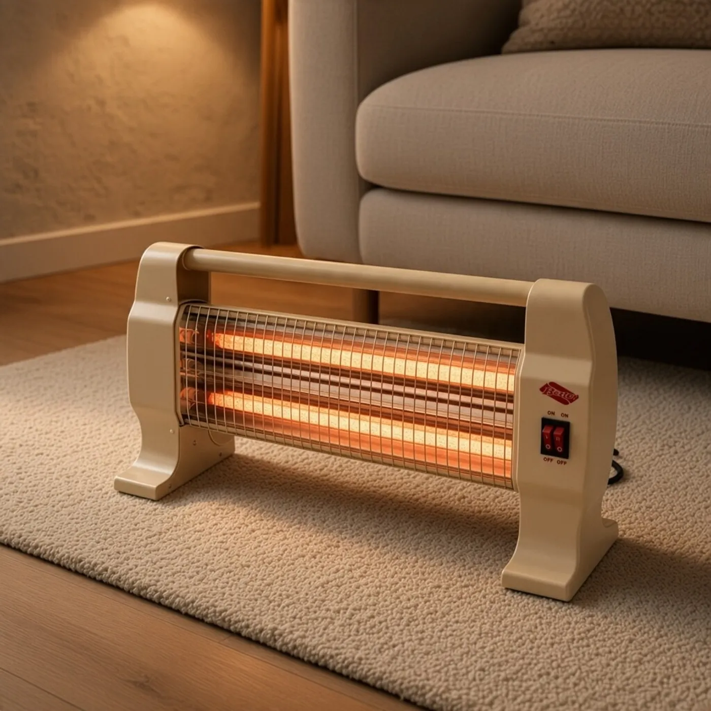 دفاية كوارتز كهربائية 3 شمعات - بستر (Buster Quartz Heater QT120A)