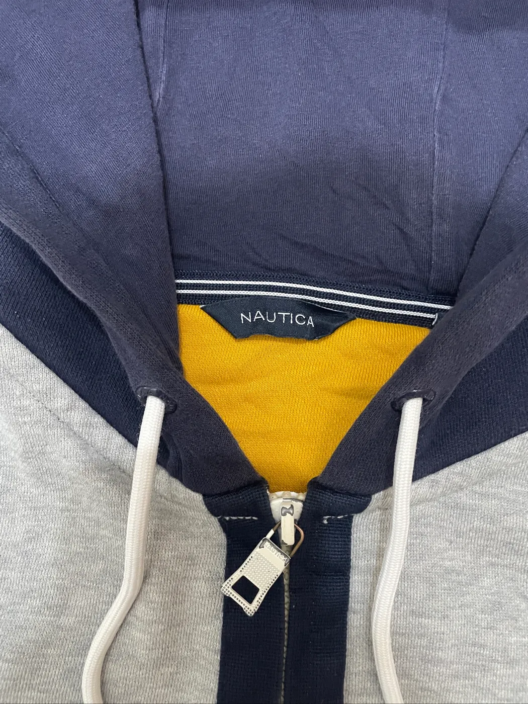 جاكيت Nautica أصلي هودي بسحاب كامل 🌟 - صورة 3