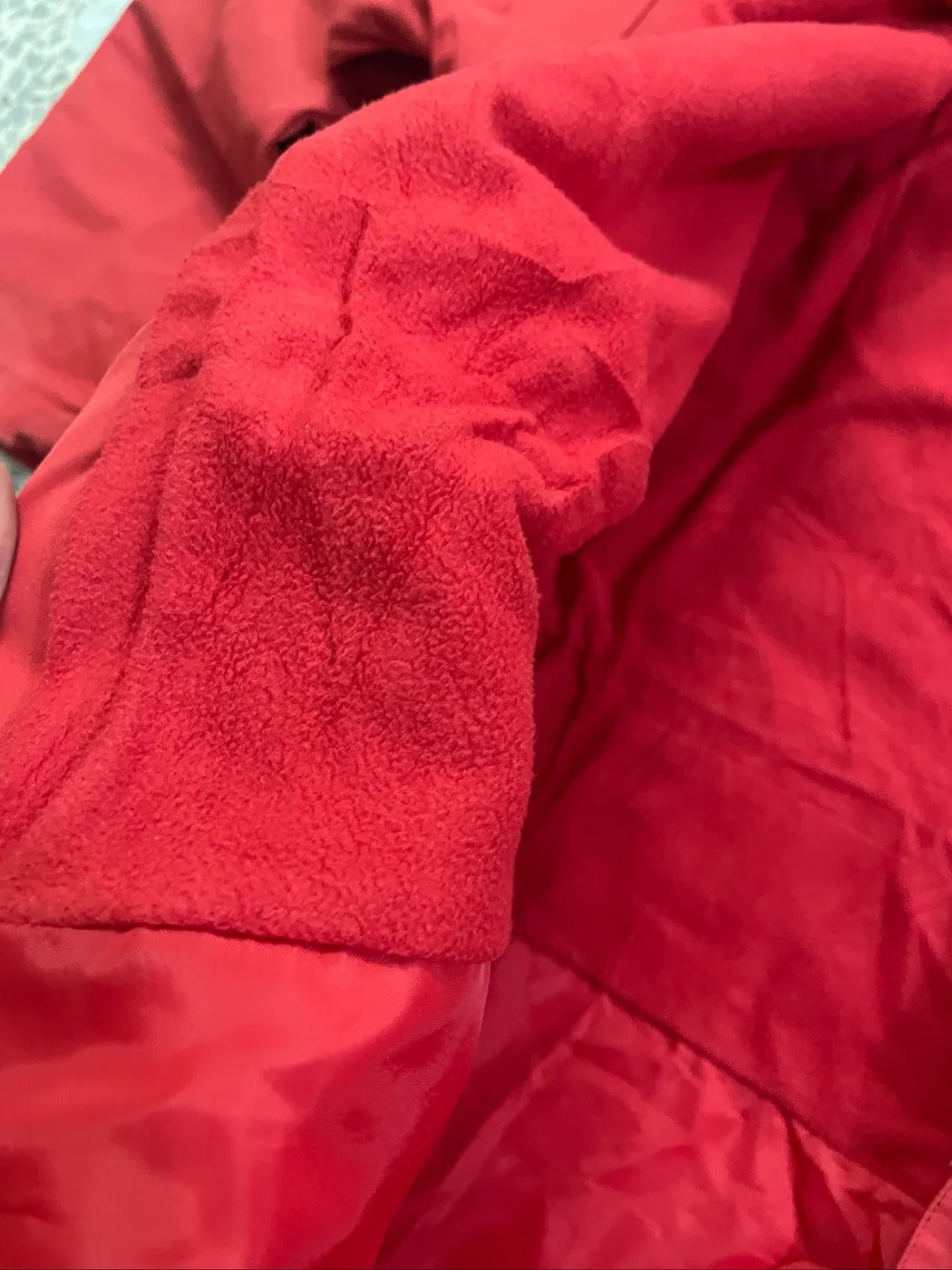 قمصلة باركا أديداس أحمر أصلي ✅ (Adidas Parka Jacket) - - صورة 5