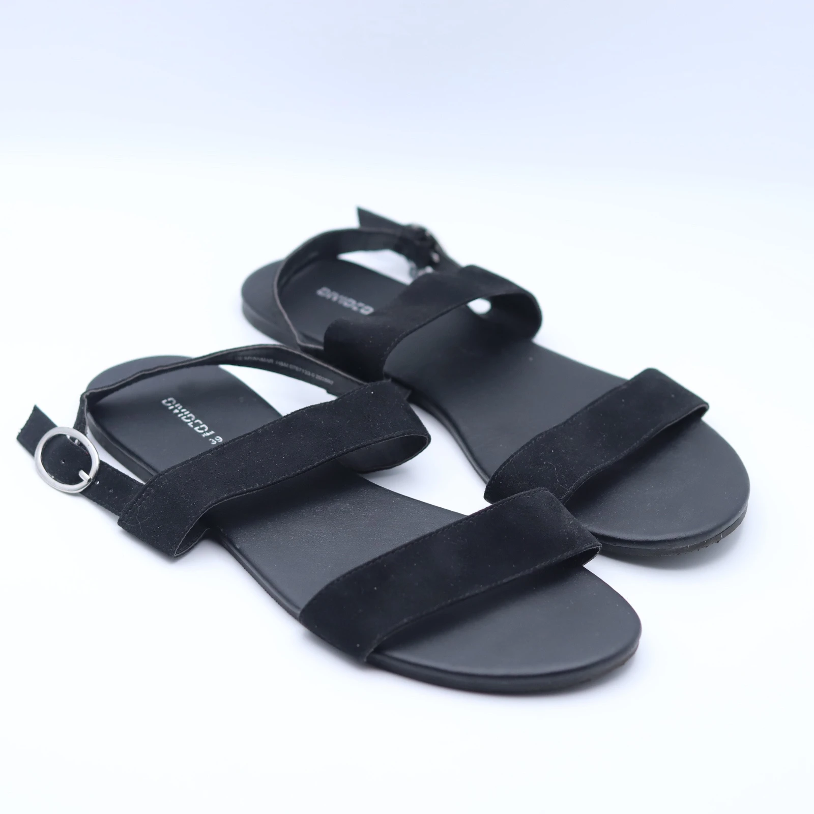 صندل نسائي أسود من إتش آند إم ديفايدد | H&M Divided Black Women's Sandals