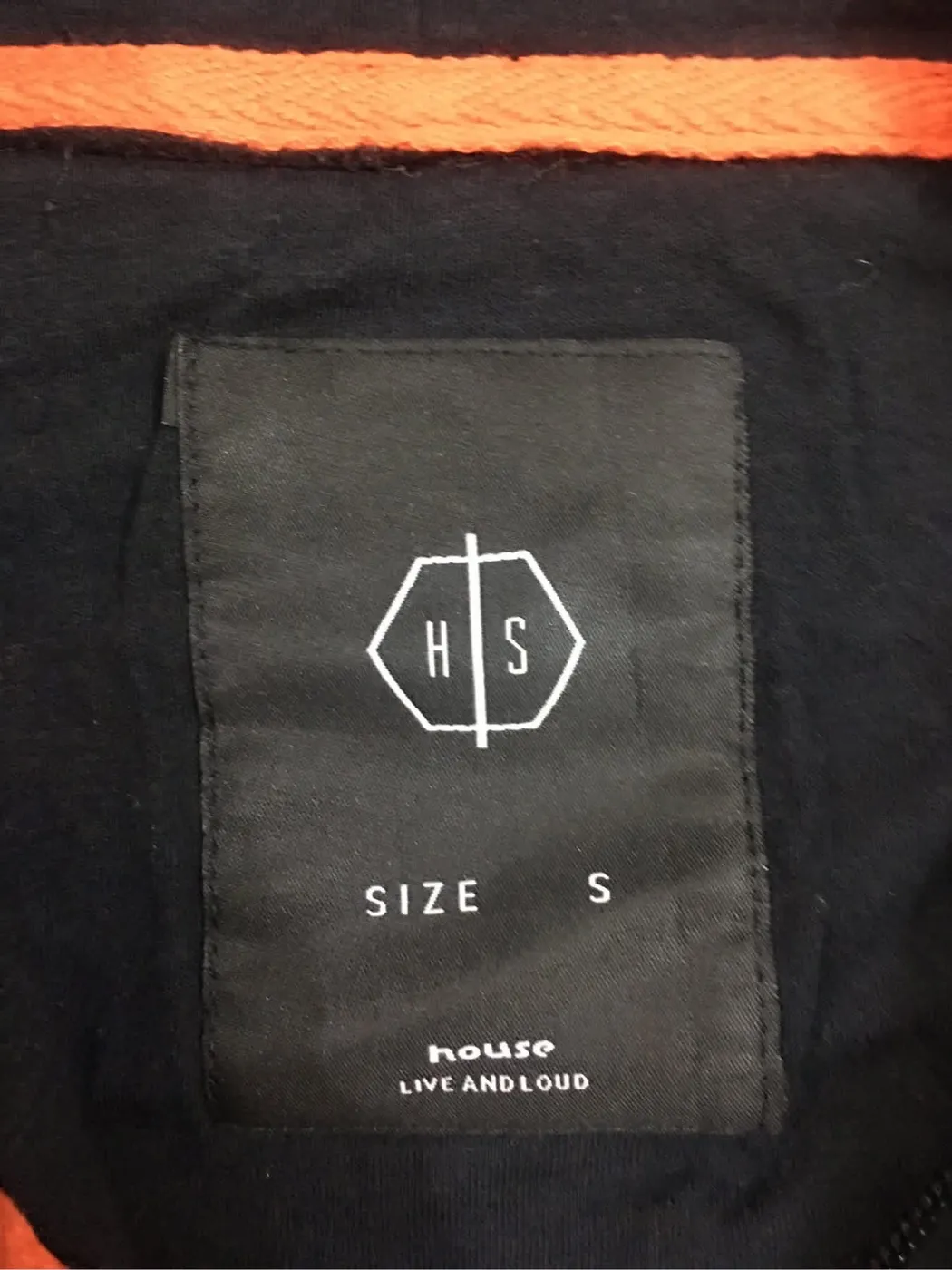 هودي أسود بسحاب من هاوس براند | House Brand Black Zipper Hoodie - صورة 4