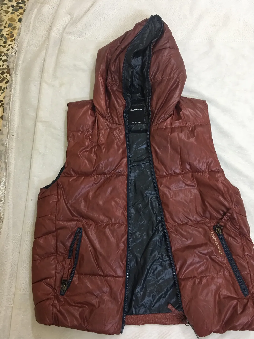 صدرية مبطنة إمبولهام | EMPOLHAM Hooded Puffer Vest - صورة 2