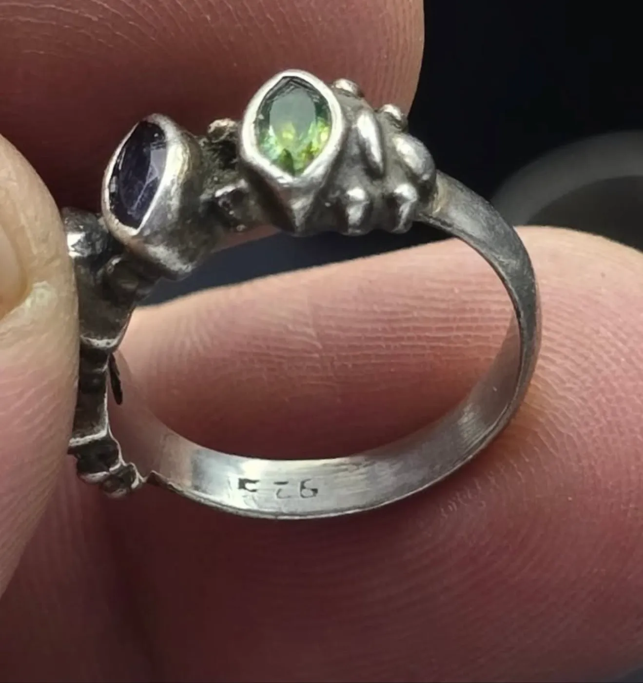 Silver ring - صورة 4