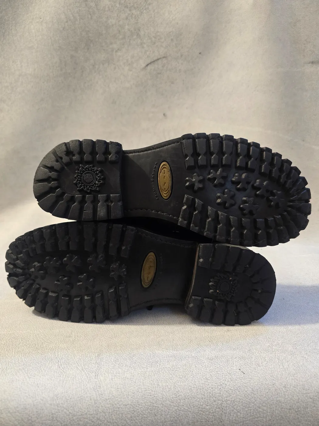 حذاء بوت جلد أسودVintage مكسيكي من  Muro Shoes - صورة 5