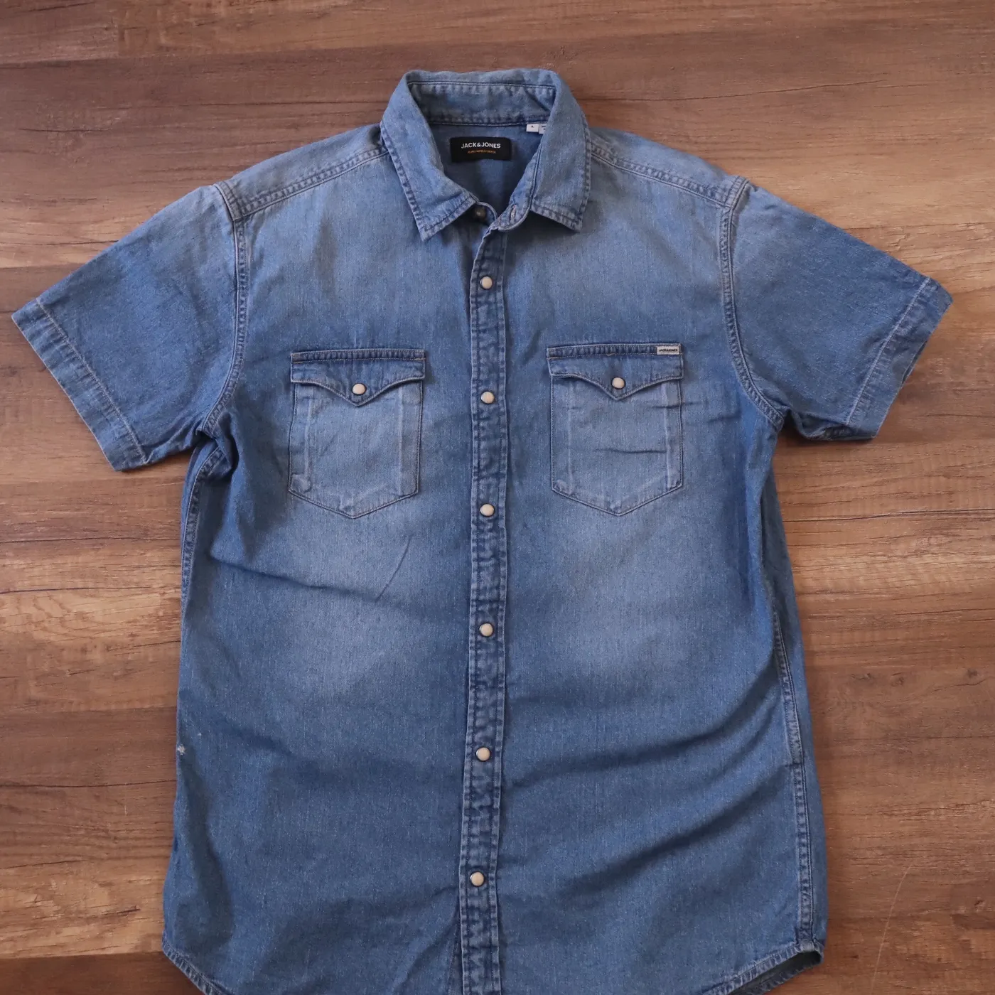 Jack & Jones قميص كابوي لارج اصلي بالة