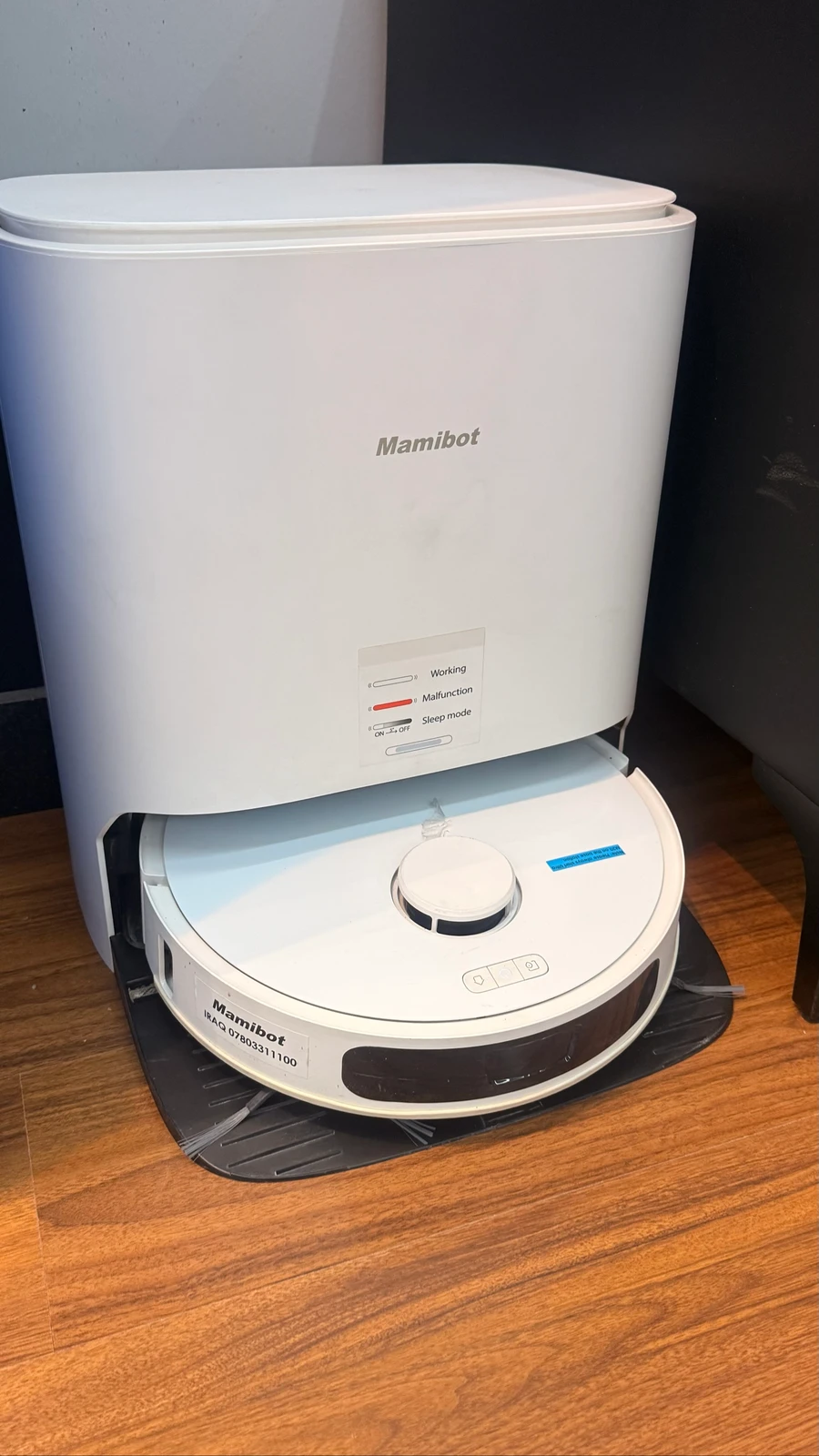 مكنسة روبوت ماميبوت مع محطة تفريغ ذاتي | Mamibot Robot Vacuum with Auto-Empty...