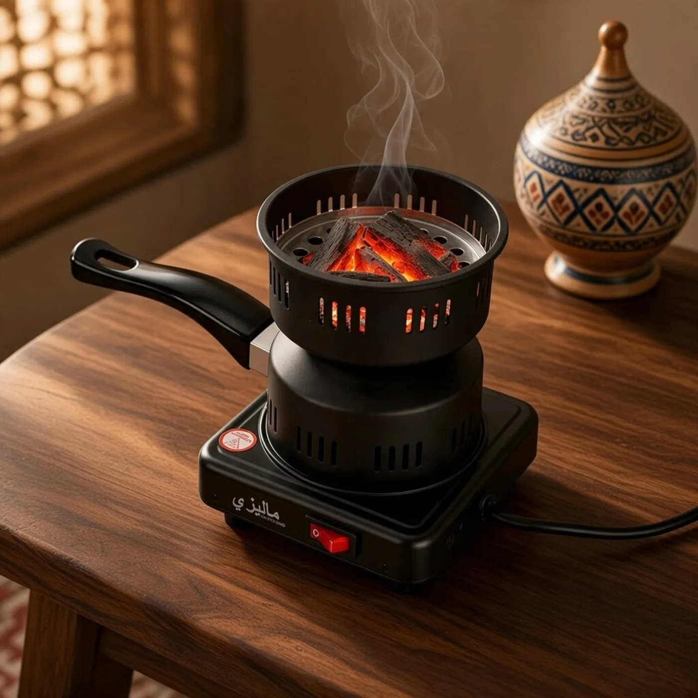 طباخ كهربائي بمقبض ماليزي - هُوت بليت (Malaysian Electric Hot Plate) - صورة 2