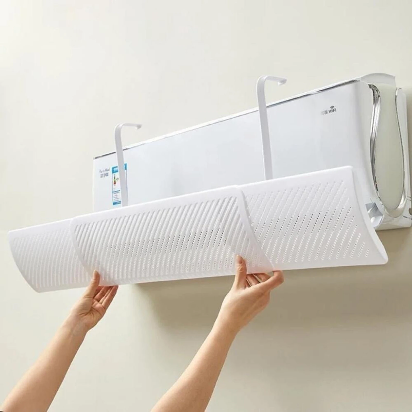 حاجز هواء مكيف قابل للتعديل | Adjustable AC Wind Deflector