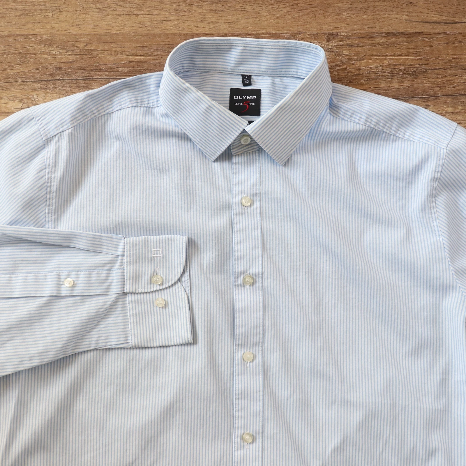 قميص رجالي أوليمب مخطط | OLYMP Men's Striped Shirt