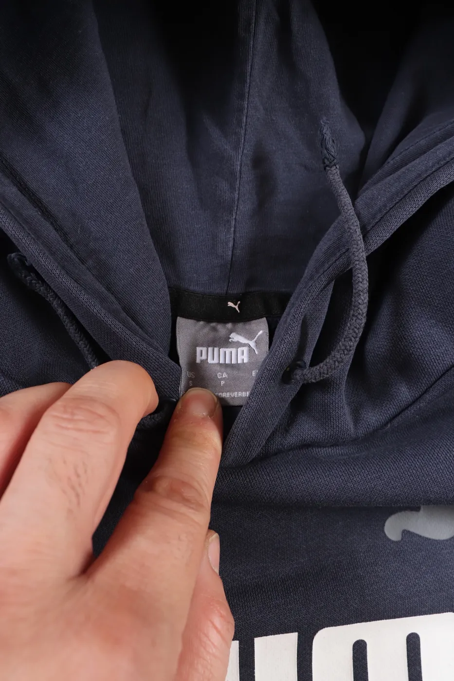 هودي PUMA لون رصاصي - صورة 4