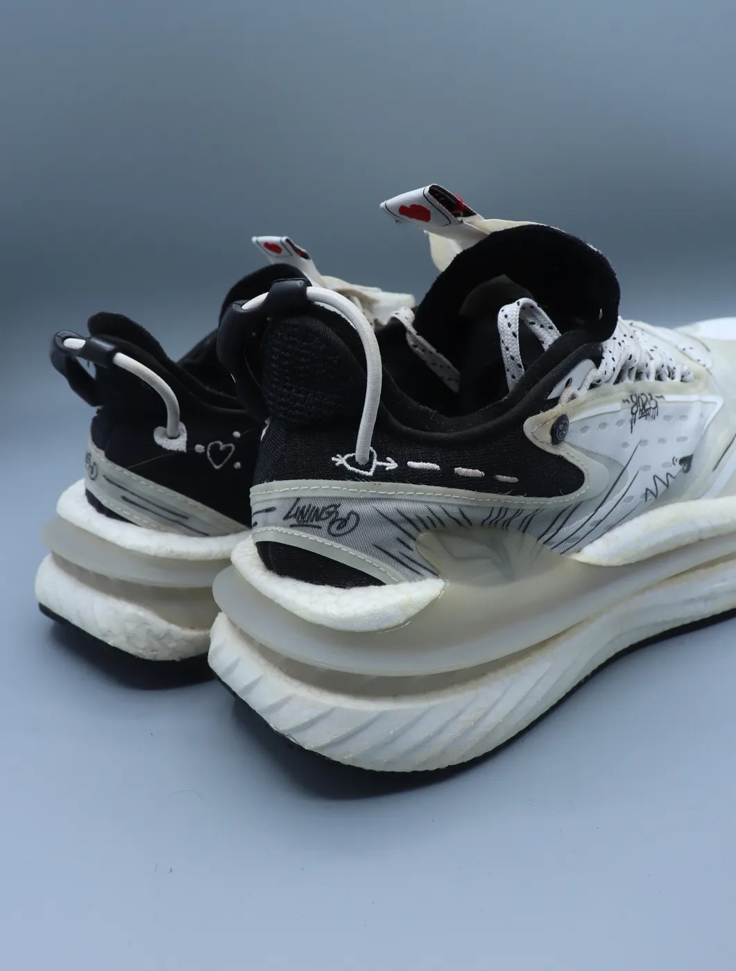 Li-Ning Beyond 6 'Standard White Black' AGLS015-4 - صورة 4