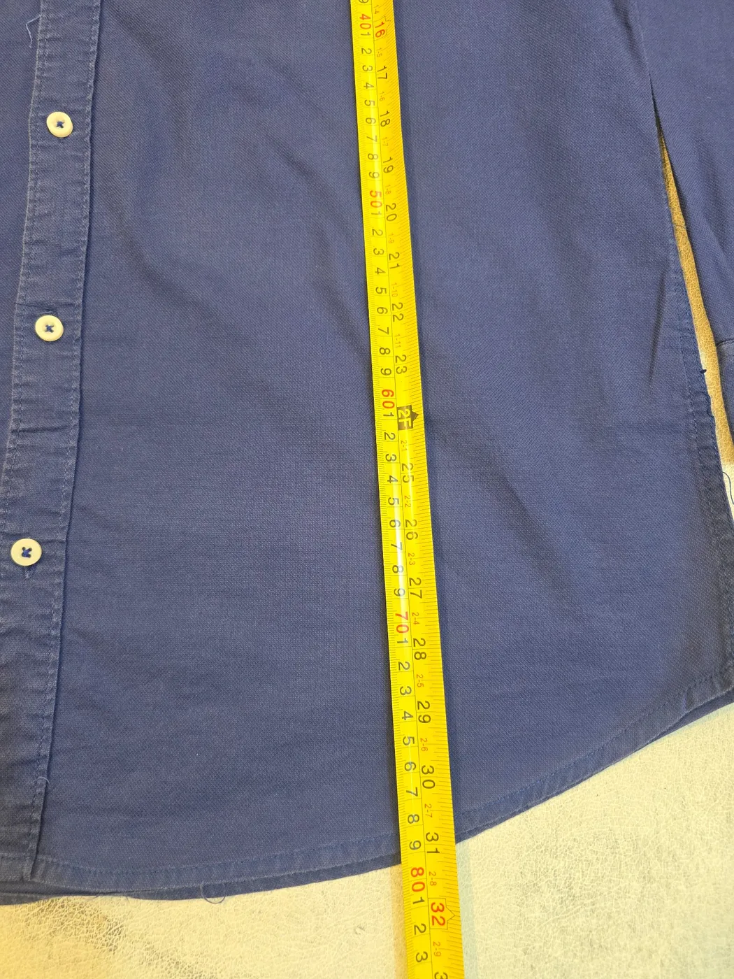 قميص ليڤايز رجالي أزرق قياس XXL | Levi's Men's Blue Shirt Size XXL - صورة 5
