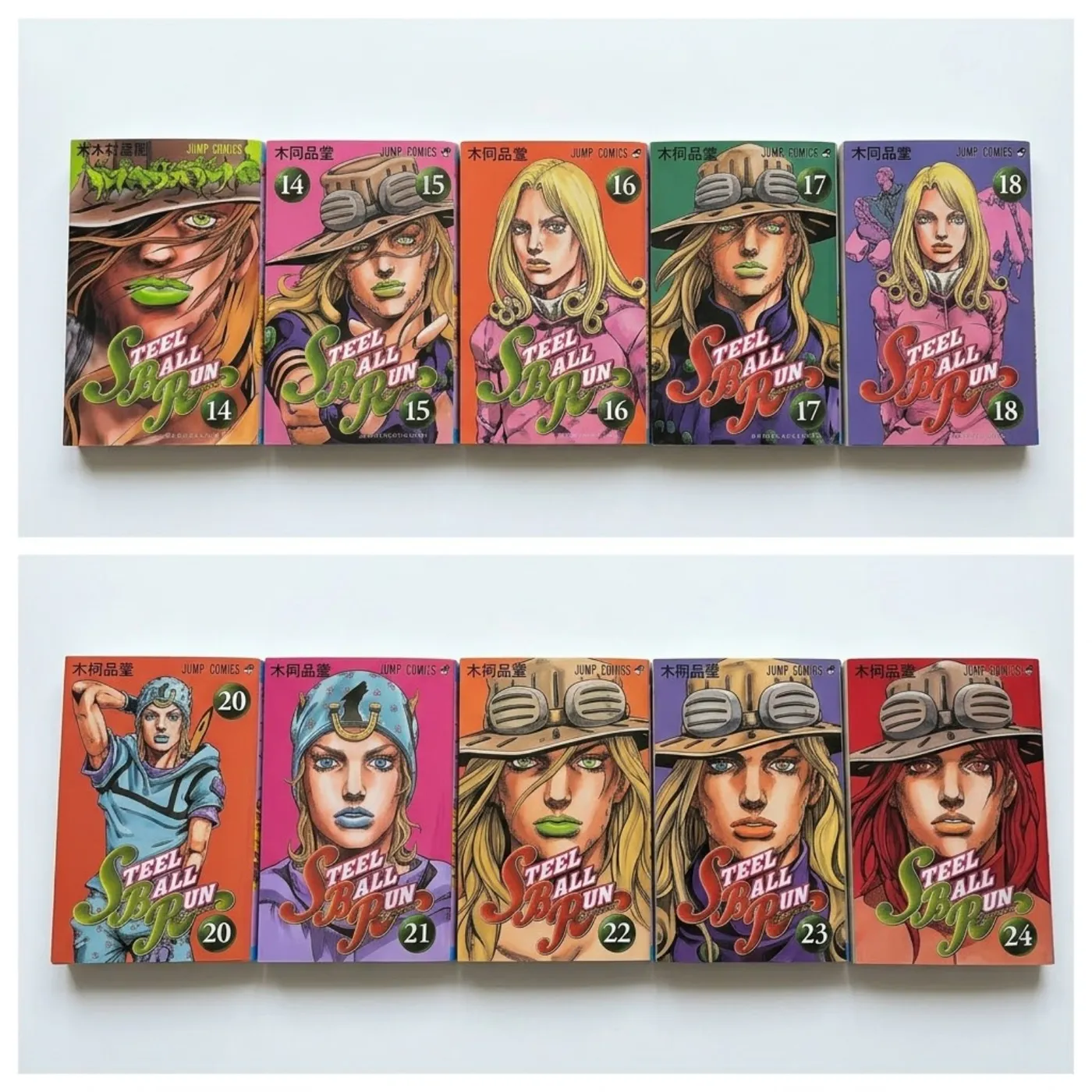 مانغا JOJO STEEL BALL RUN