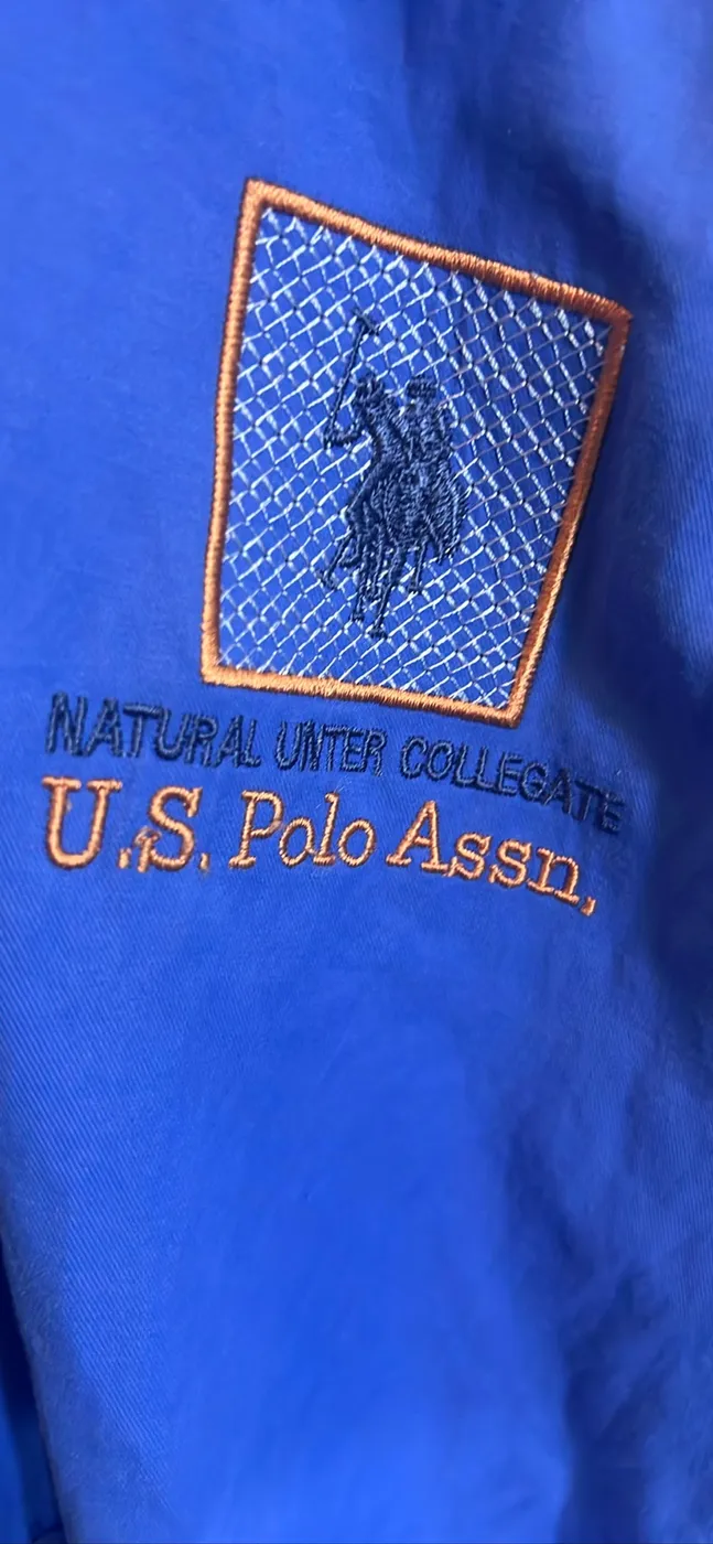 قميص U.S. Polo Assn. أزرق مقاس M - صورة 3