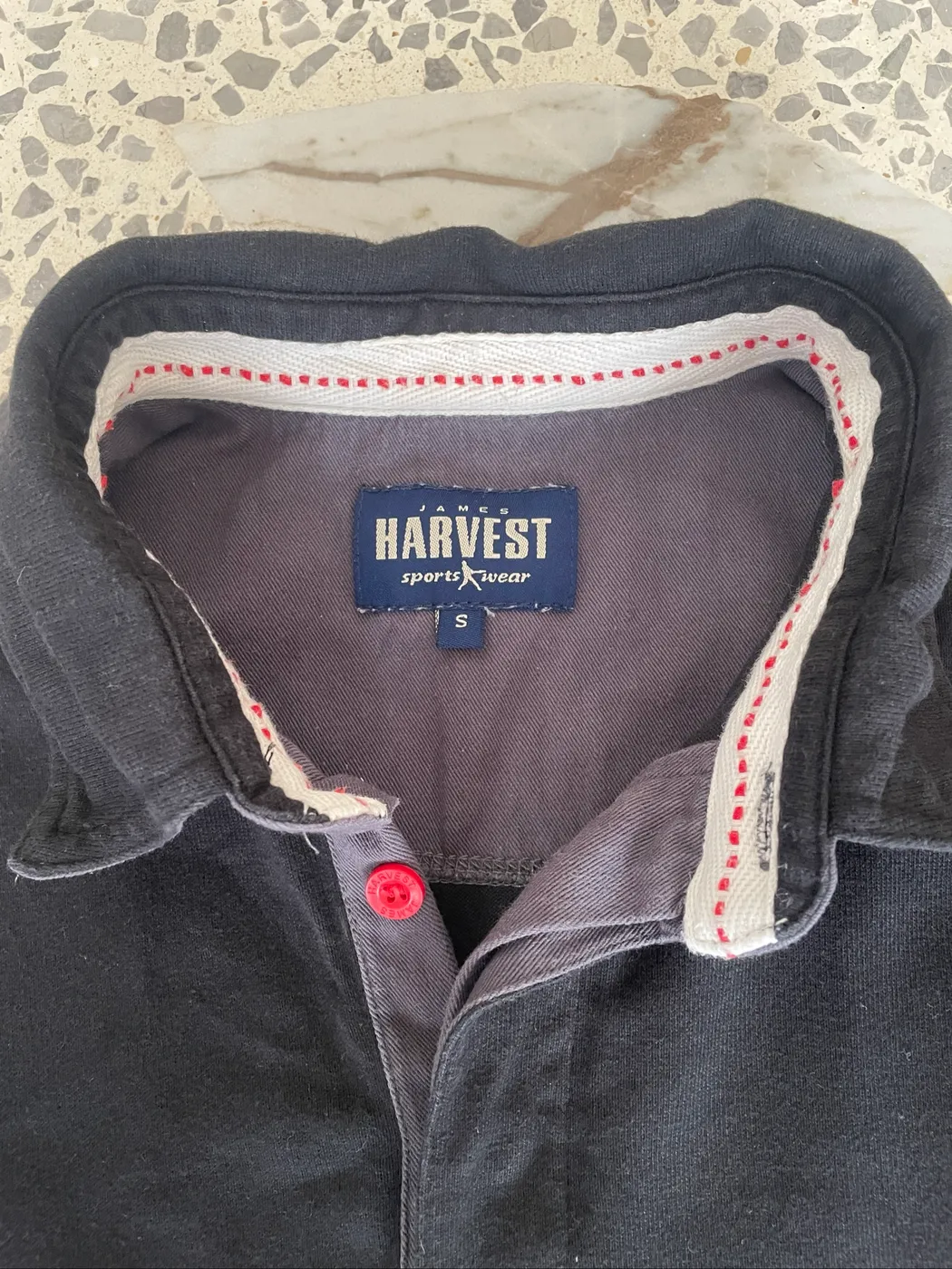 قميص بولو رجالي كم طويل - ماركة HARVEST الأصلية 👕 - صورة 2