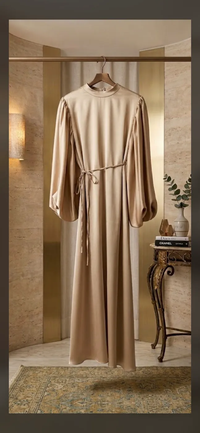 فستان ستن