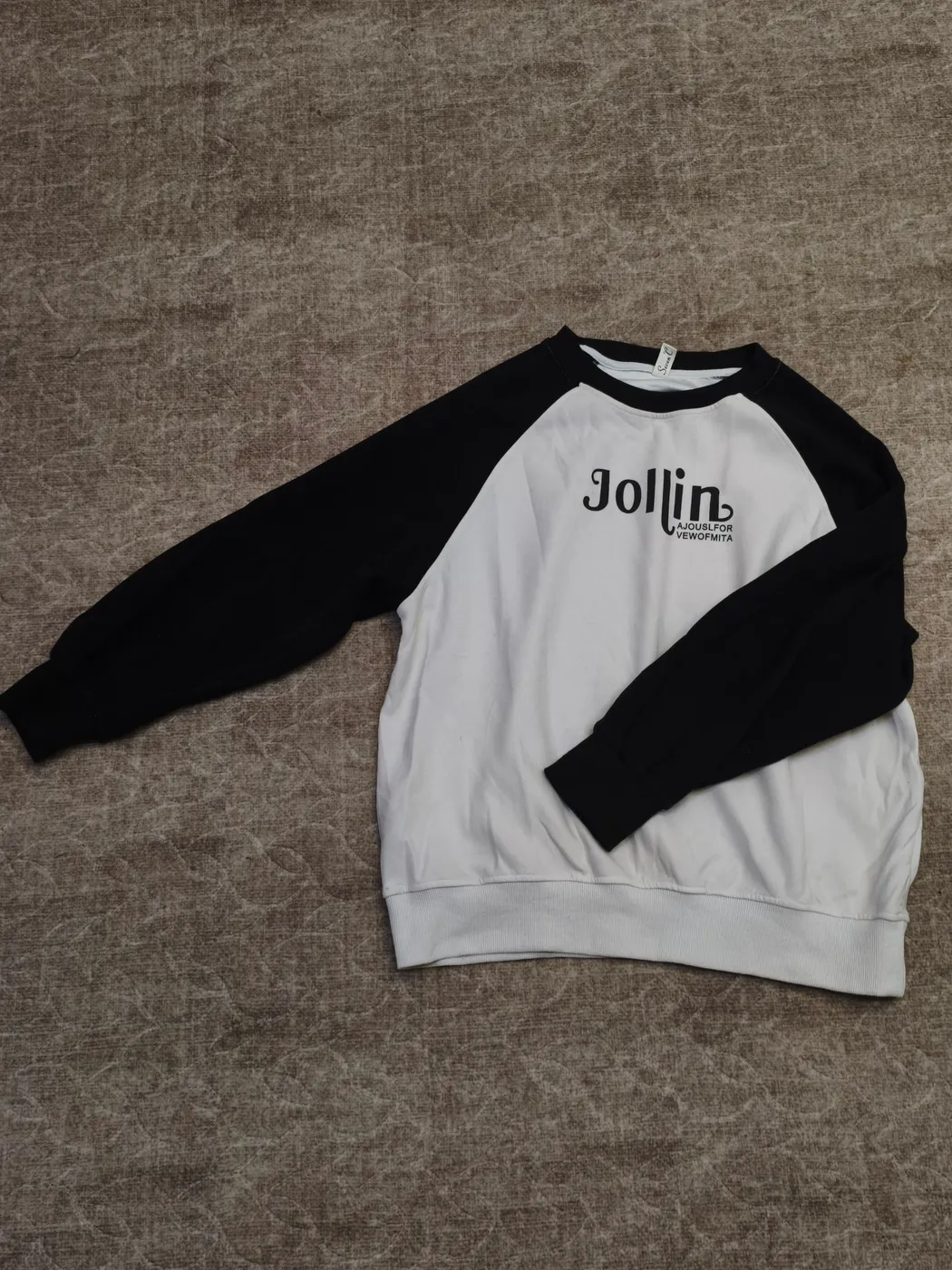 سويتر Jollin لونين أبيض وأسود