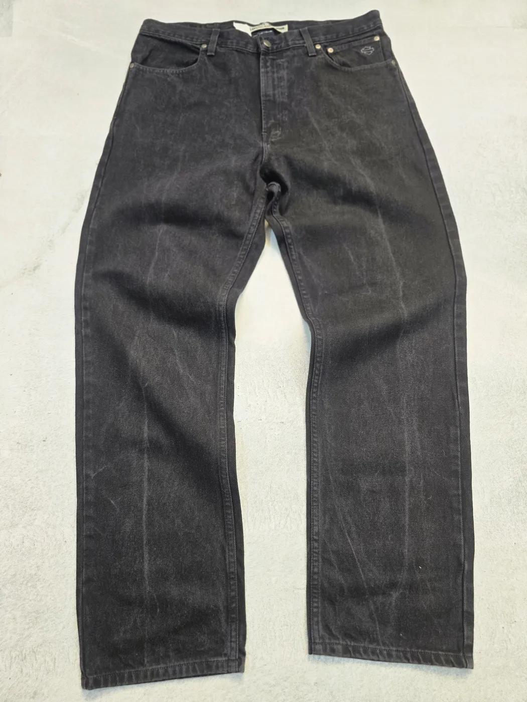بنطلون جينز هارلي ديفيدسون أسود | Harley-Davidson Black Jeans