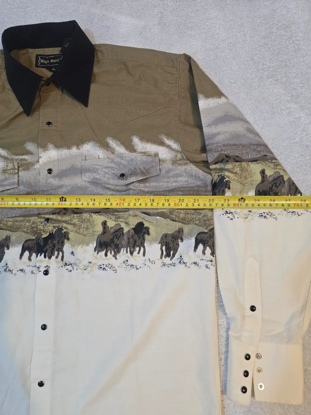 قميص رجالي هاي نون ستايل غربي | High Noon Men's Western Style Shirt - صورة 5