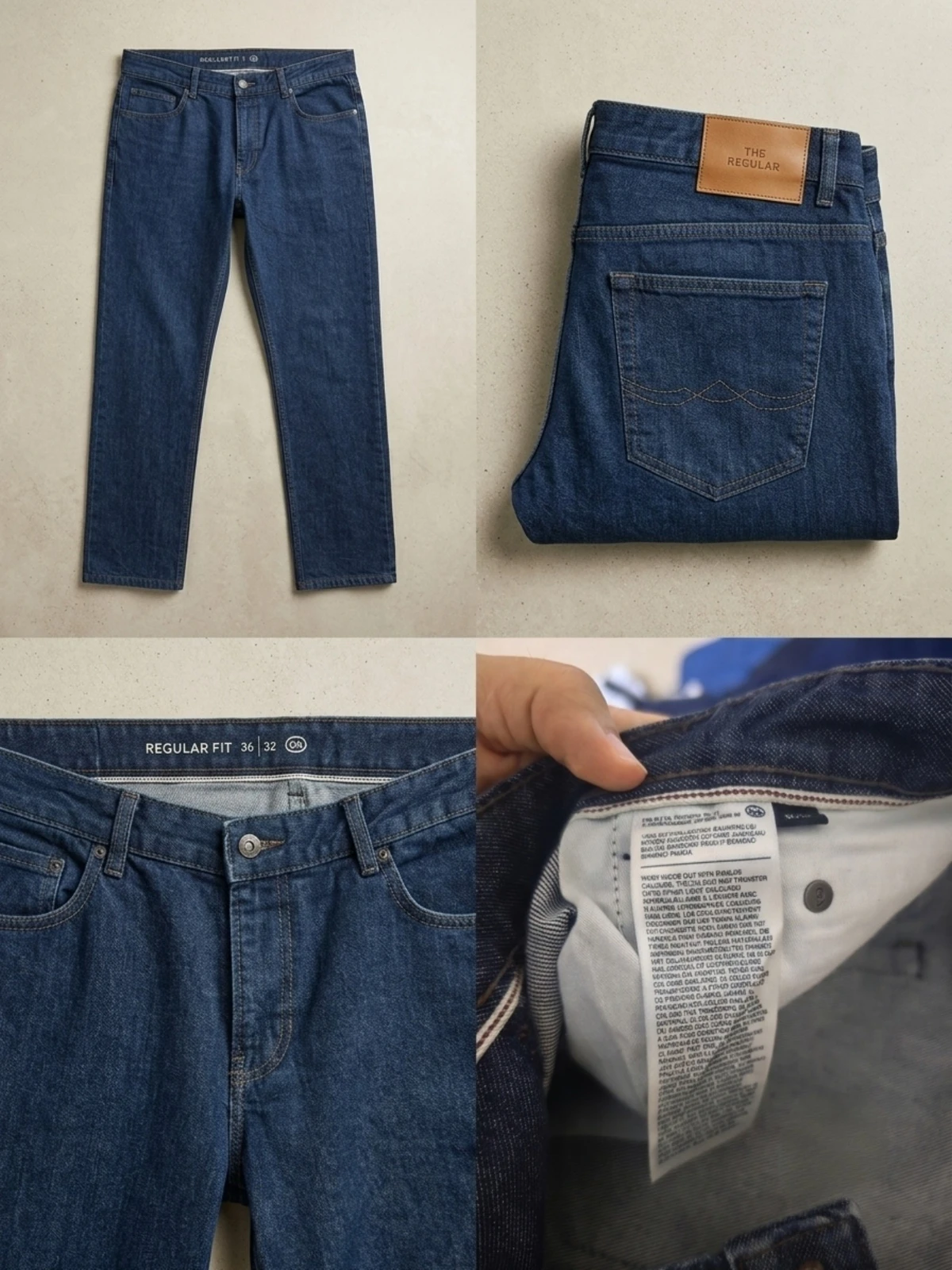 بنطرون جينز رجالي C&A Men's Regular Fit Jeans
