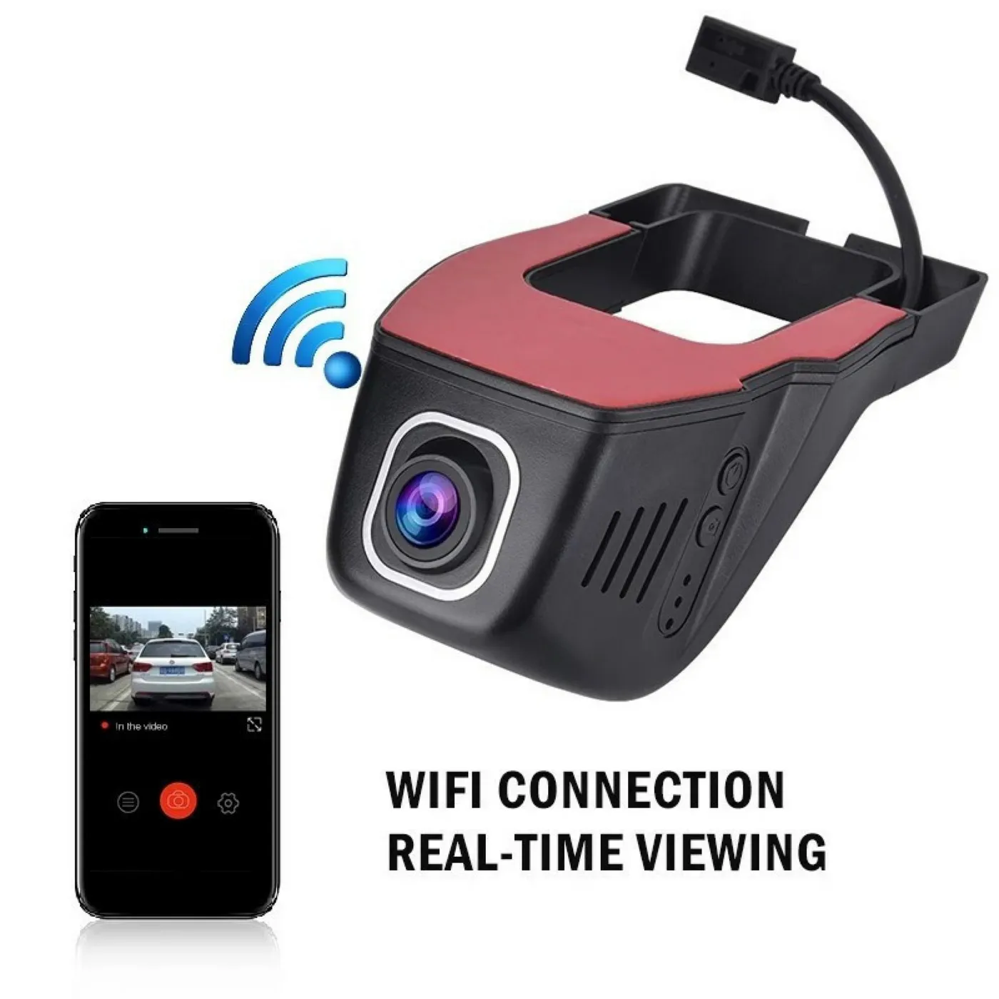 كاميرا سيارة DVR AMTIZTL مع كاميرا خلفية - صورة 4