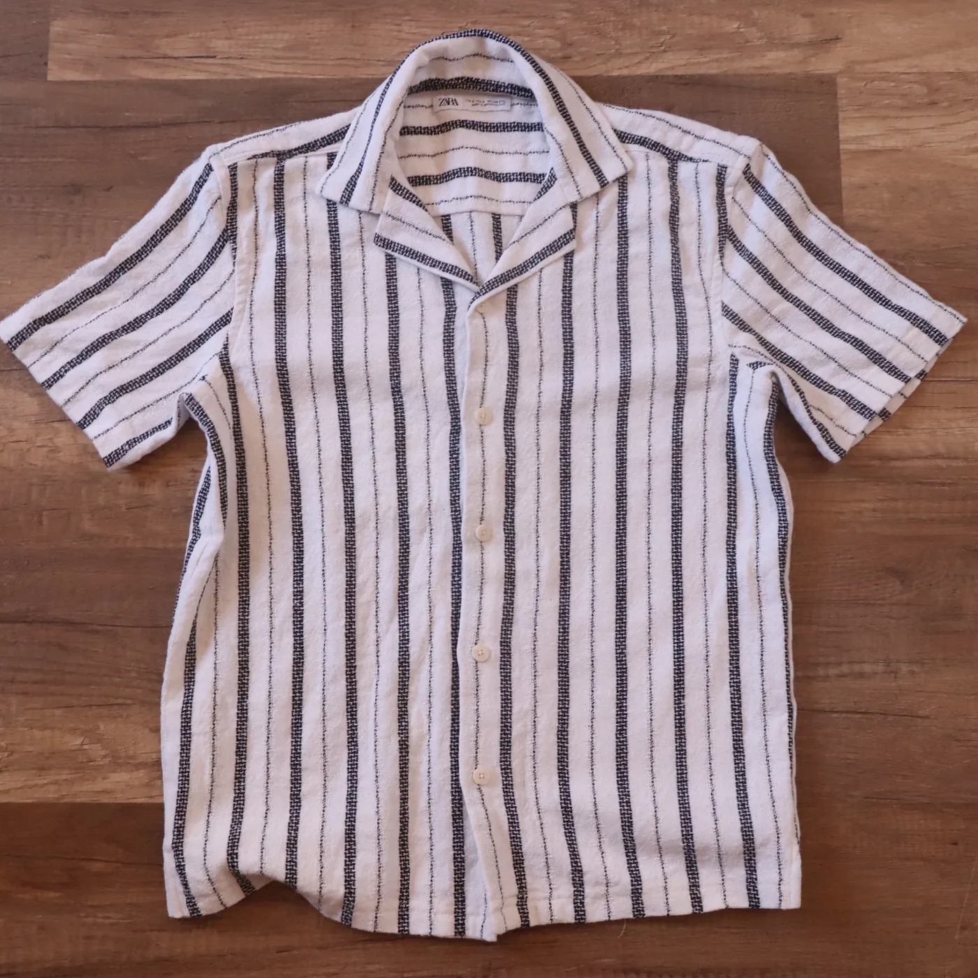 قميص زارا مخطط رجالي | Zara Men's Striped Shirt