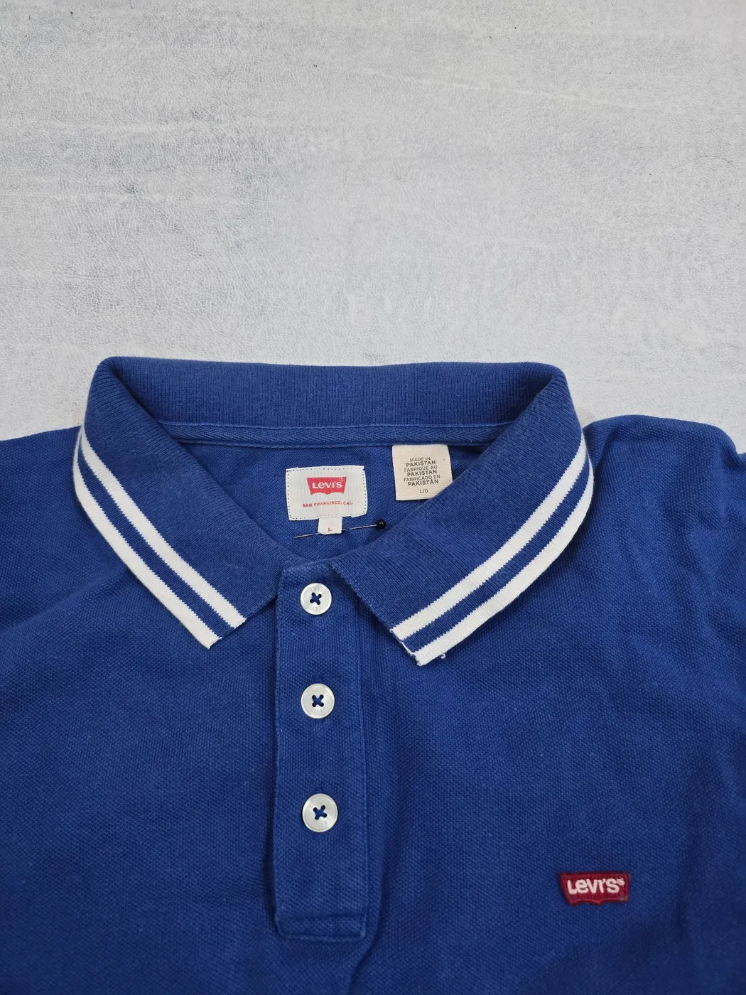 قميص بولو ليفايز أزرق | Levi's Blue Polo Shirt