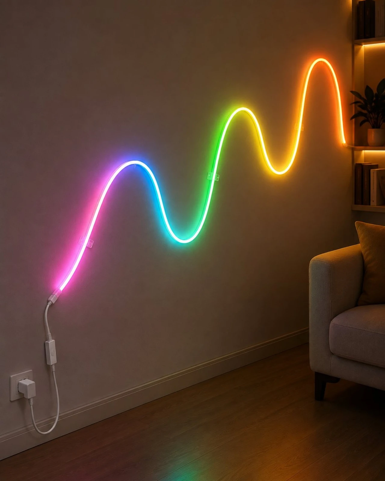 شريط إضاءة LED مرن متعدد الألوان | Flexible Multi-Color LED Strip Light