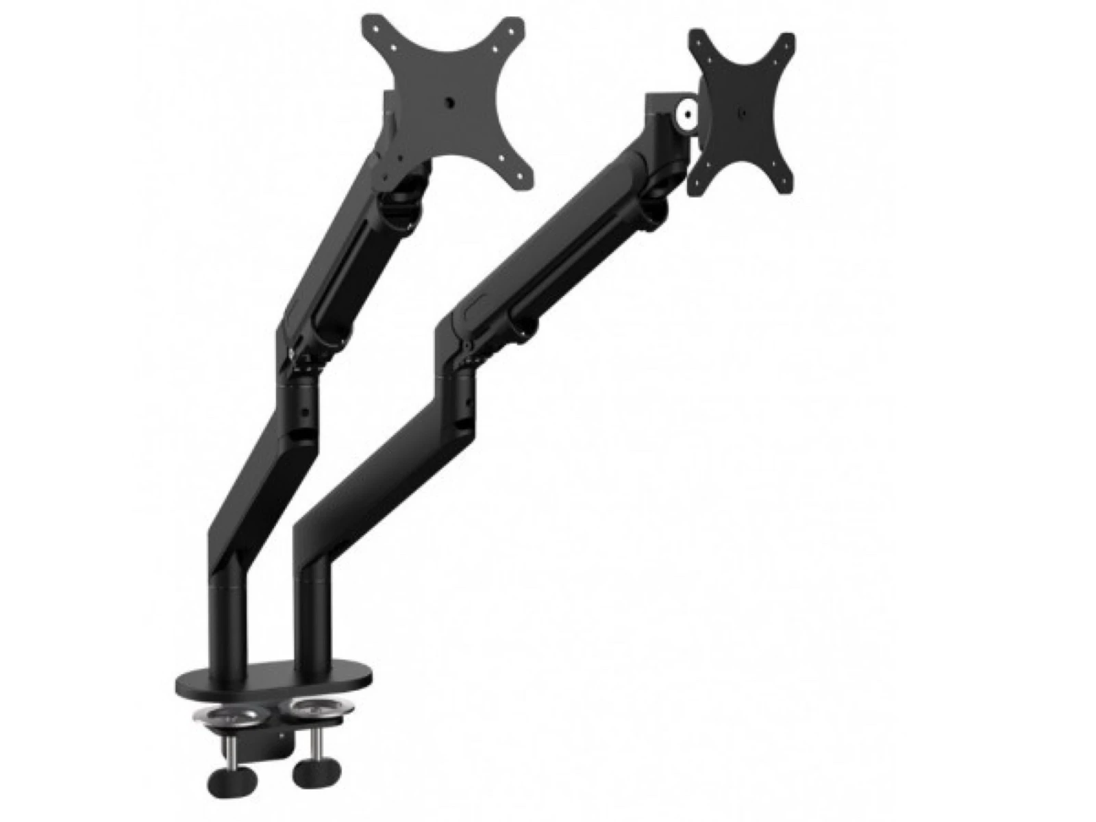 حامل شاشتين مكتبي بذراعين | Dual Monitor Desk Mount Arm
