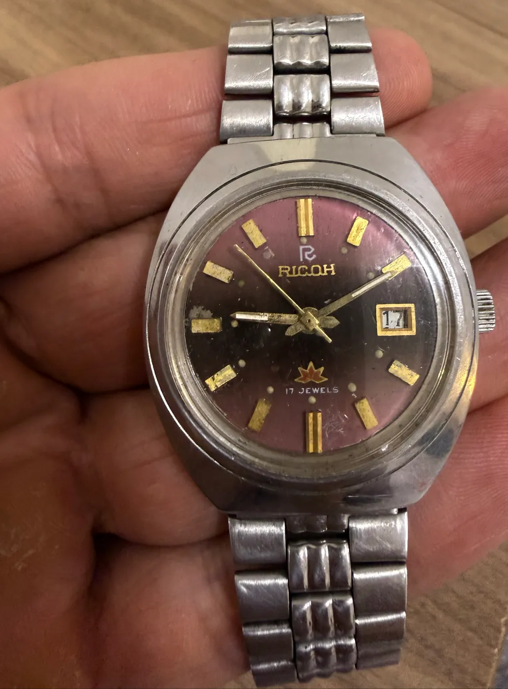 ساعة يد اوتوماتيك Vintage Ricoh