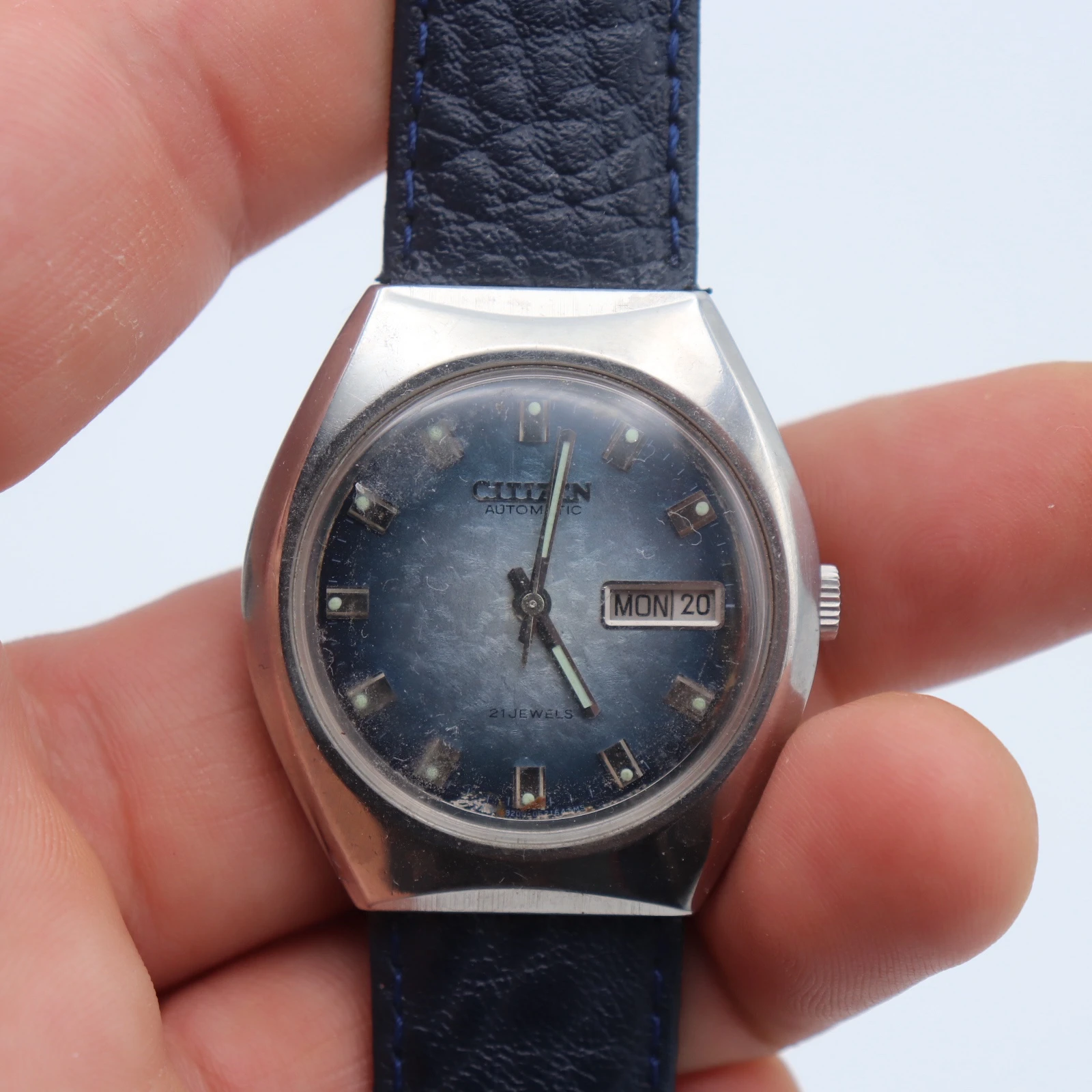 ساعة سيتيزن أوتوماتيك 21 جوهرة | Citizen Automatic 21 Jewels Watch