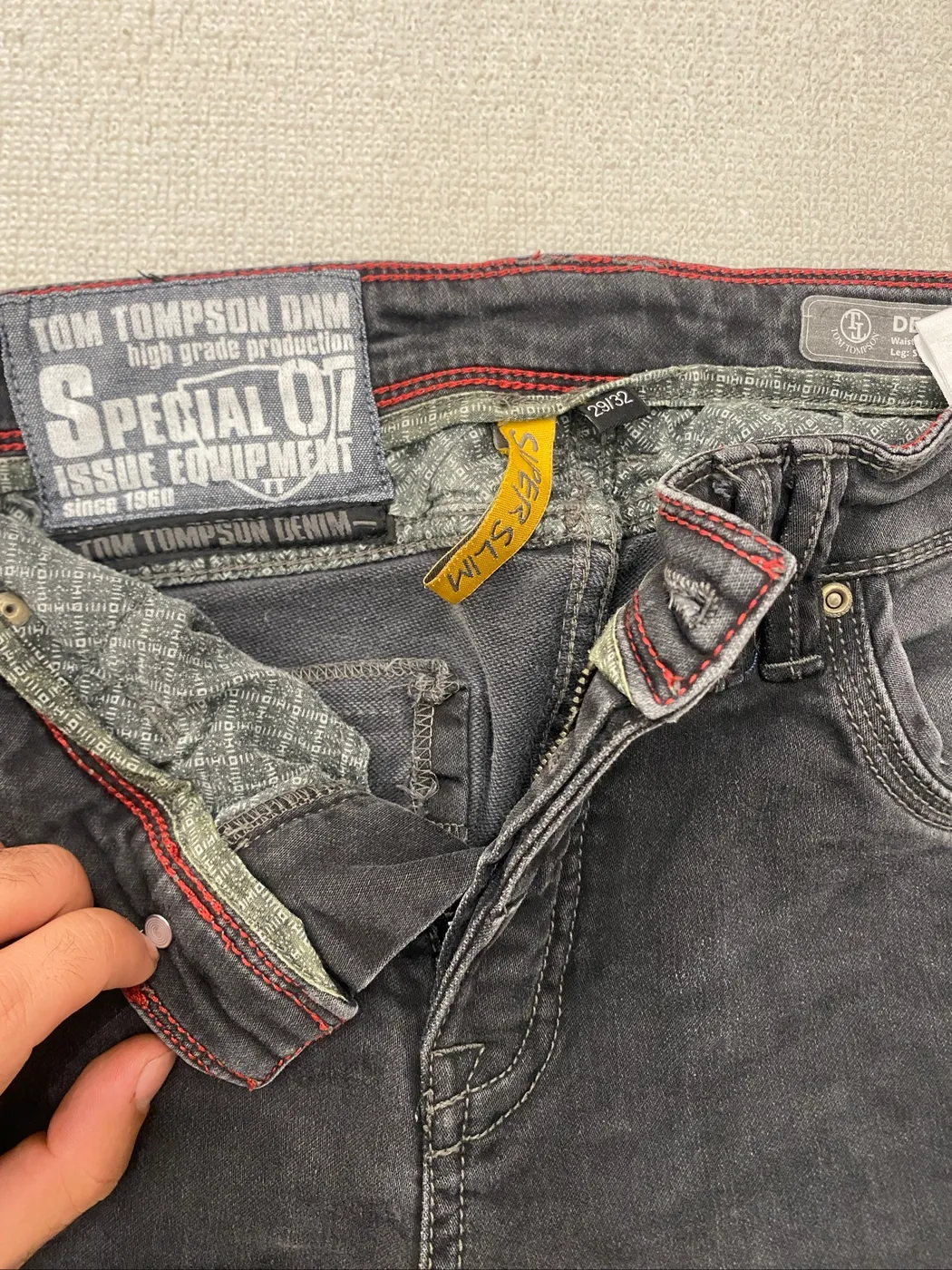 بنطرون جينز DAVIDSON DENIM مقاس 30 - صورة 2