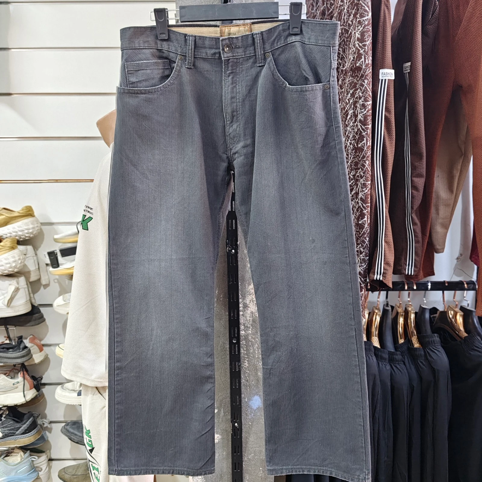 بنطرون رجالي كوردروي ماركس آند سبنسر | Men's Corduroy Pants Marks & Spencer