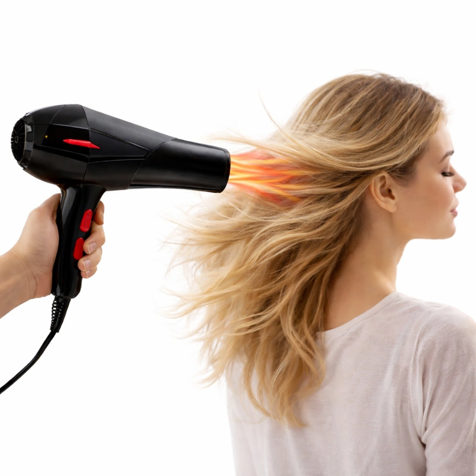 مجفف شعر أسود | Black Hair Dryer