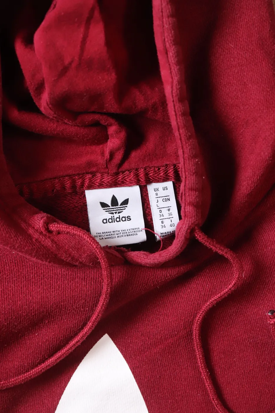 هودي أديداس أحمر | Adidas Red Hoodie - صورة 2