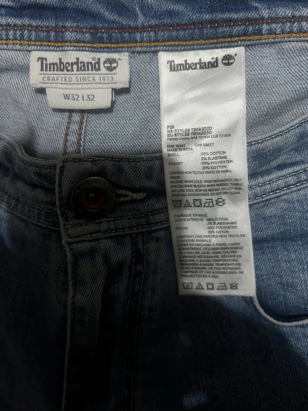 بنطرون جنز من شركة Timberland - صورة 3
