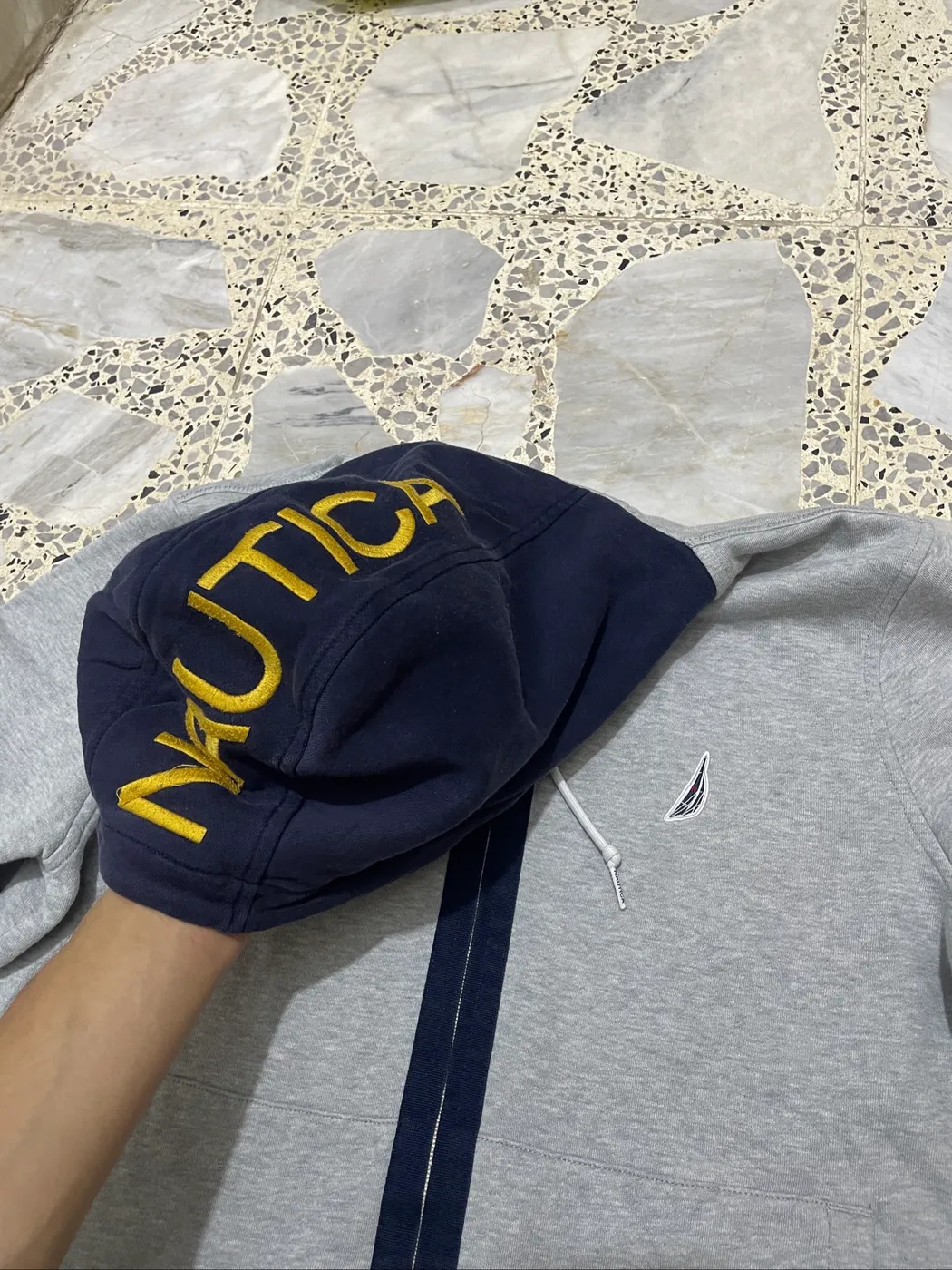 جاكيت Nautica أصلي هودي بسحاب كامل 🌟 - صورة 4