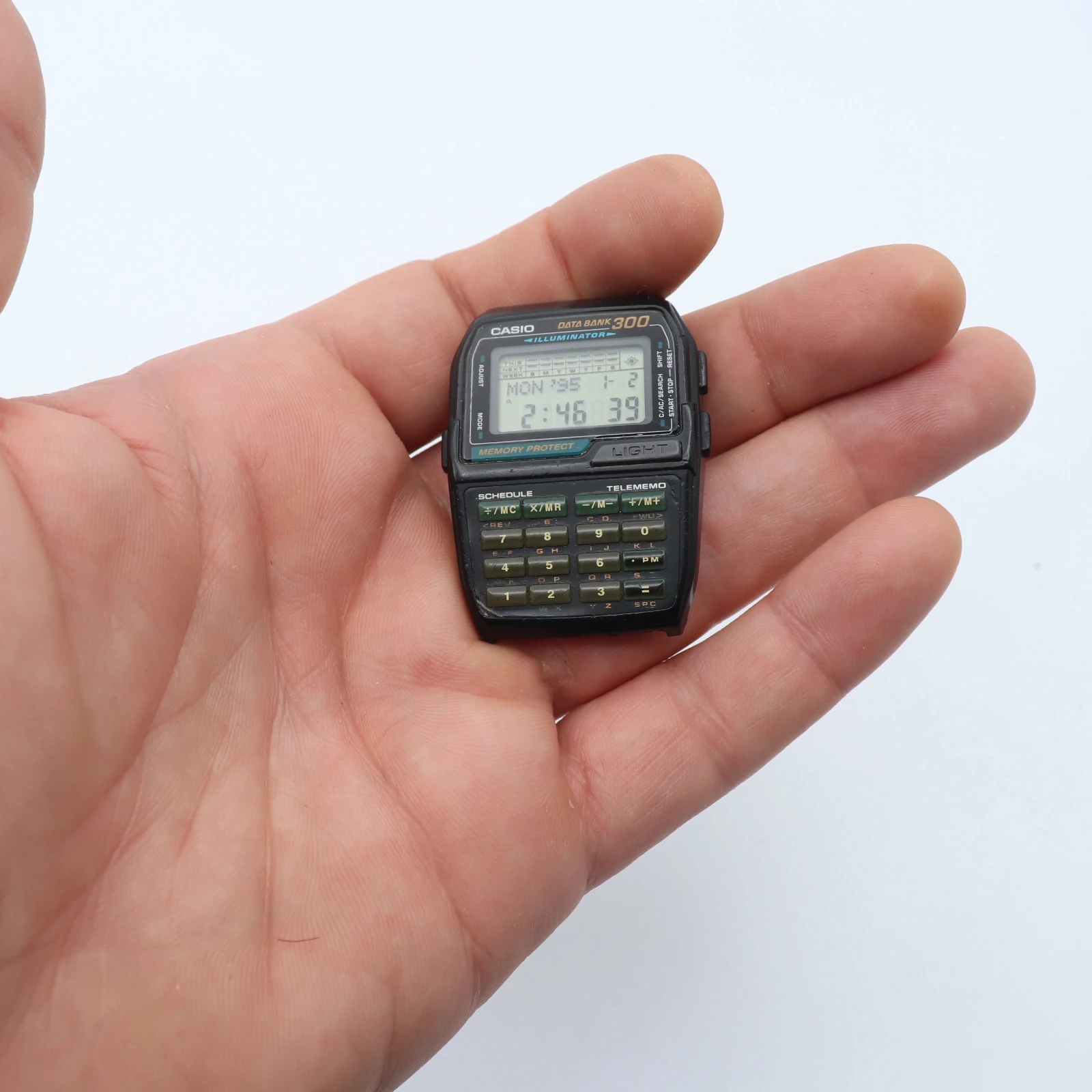 كاسيو داتا بانك 300 | Casio Data Bank 300 Digital Watch