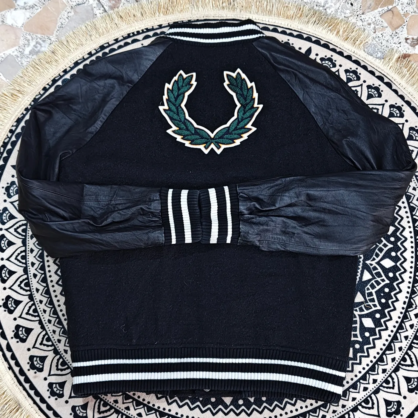 جاكيت فريد بيري راف سيمونز رجالي/نسائي | Fred Perry x Raf Simons Unisex Varsi... - صورة 4