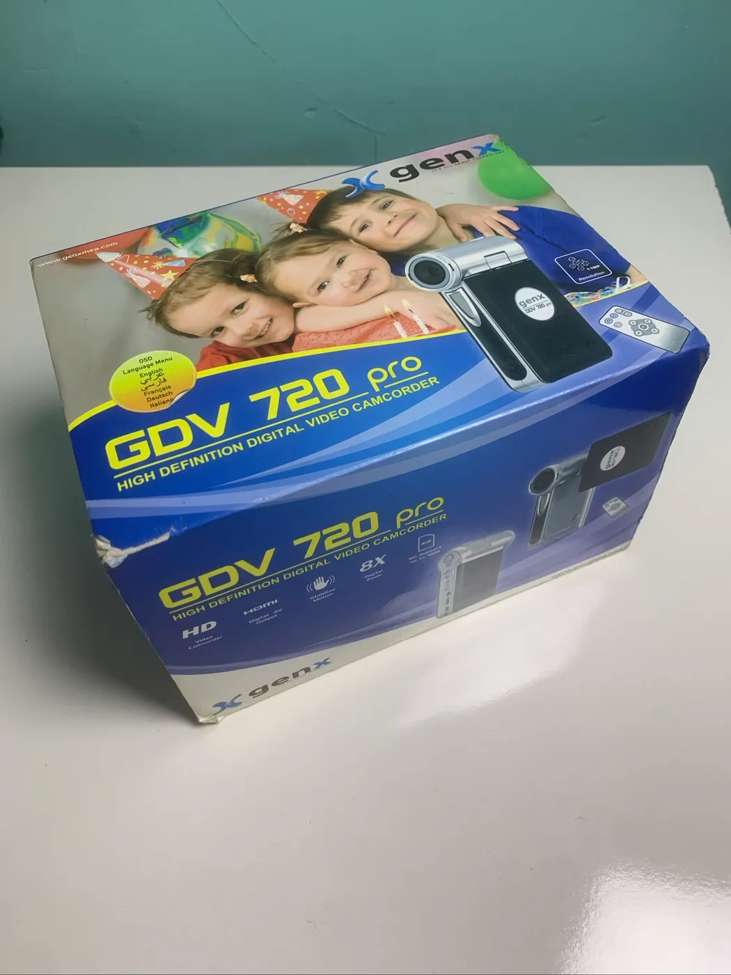 كاميرا فيديو جينكس GDV 720 برو | Genx GDV 720 Pro Video Camcorder