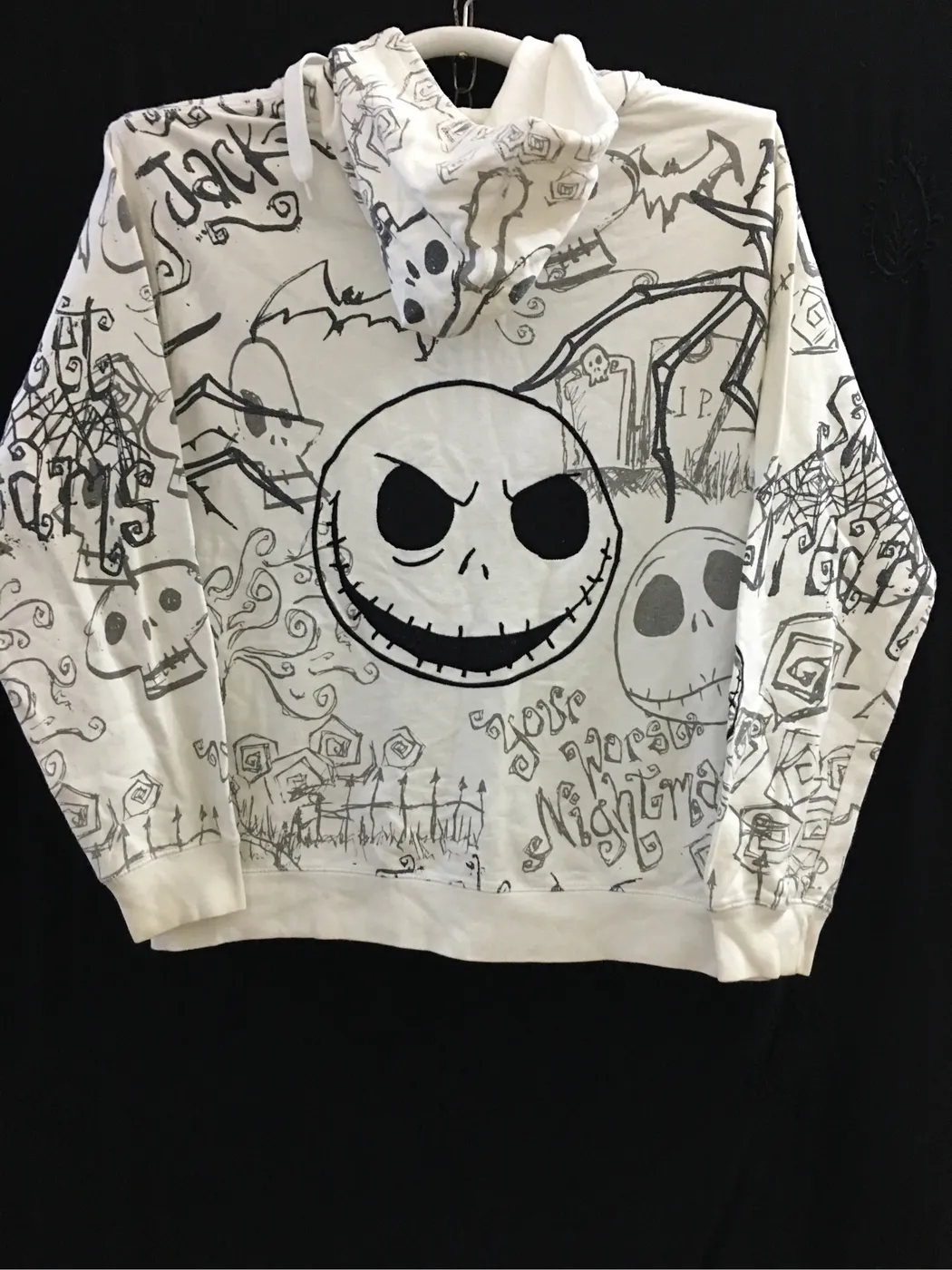 هودي جاك سكيلينغتون | Jack Skellington Hoodie - صورة 2