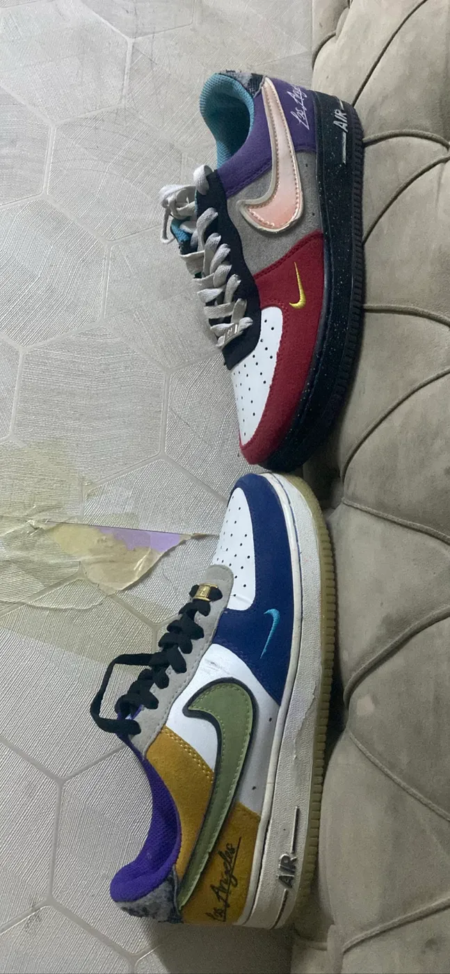 حذاء نايكي اير فورس 1 "بغداد بسماية" | Nike Air Force 1 "Los Angeles" Shoes