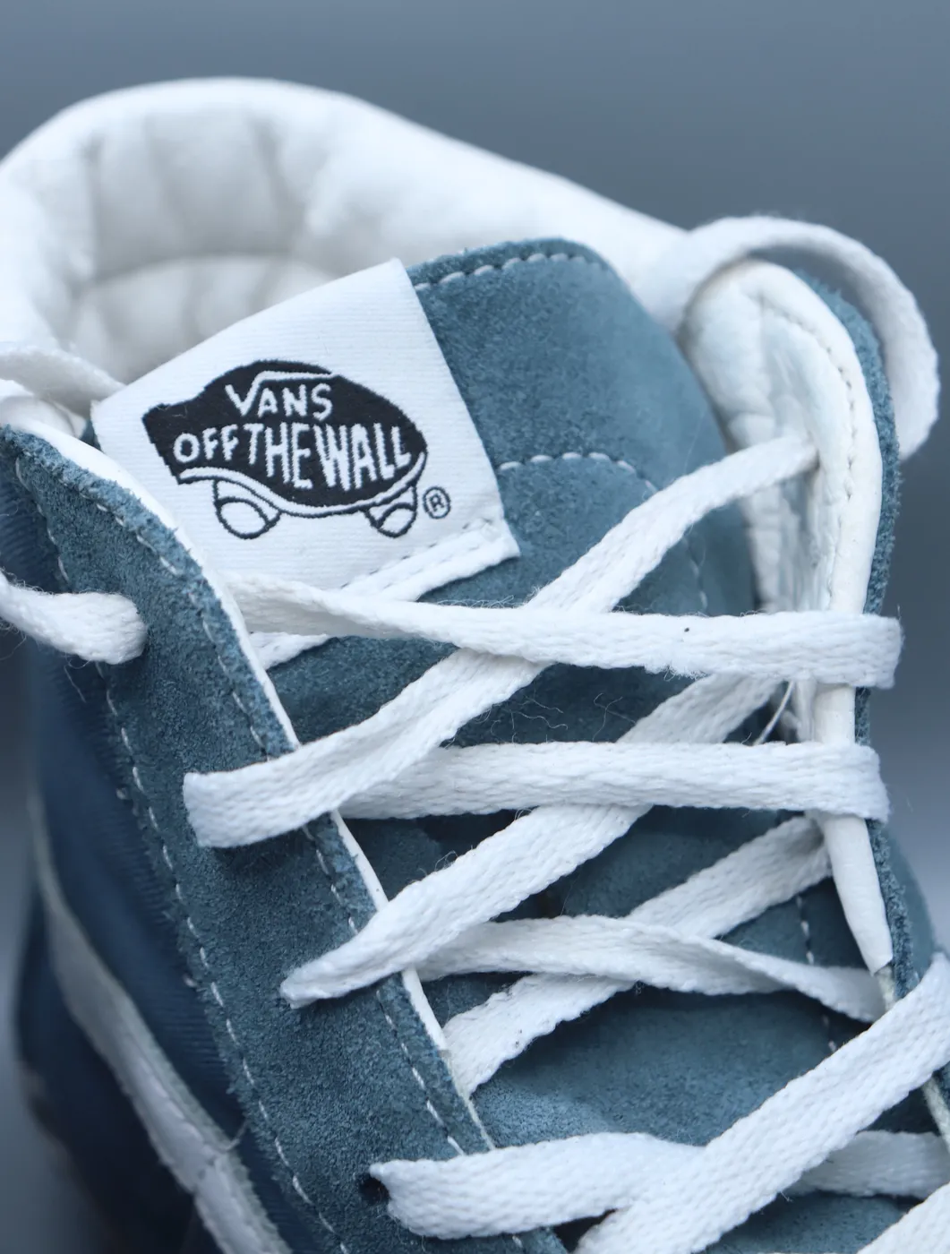 حذاء Vans Sk8-Hi أزرق - صورة 4
