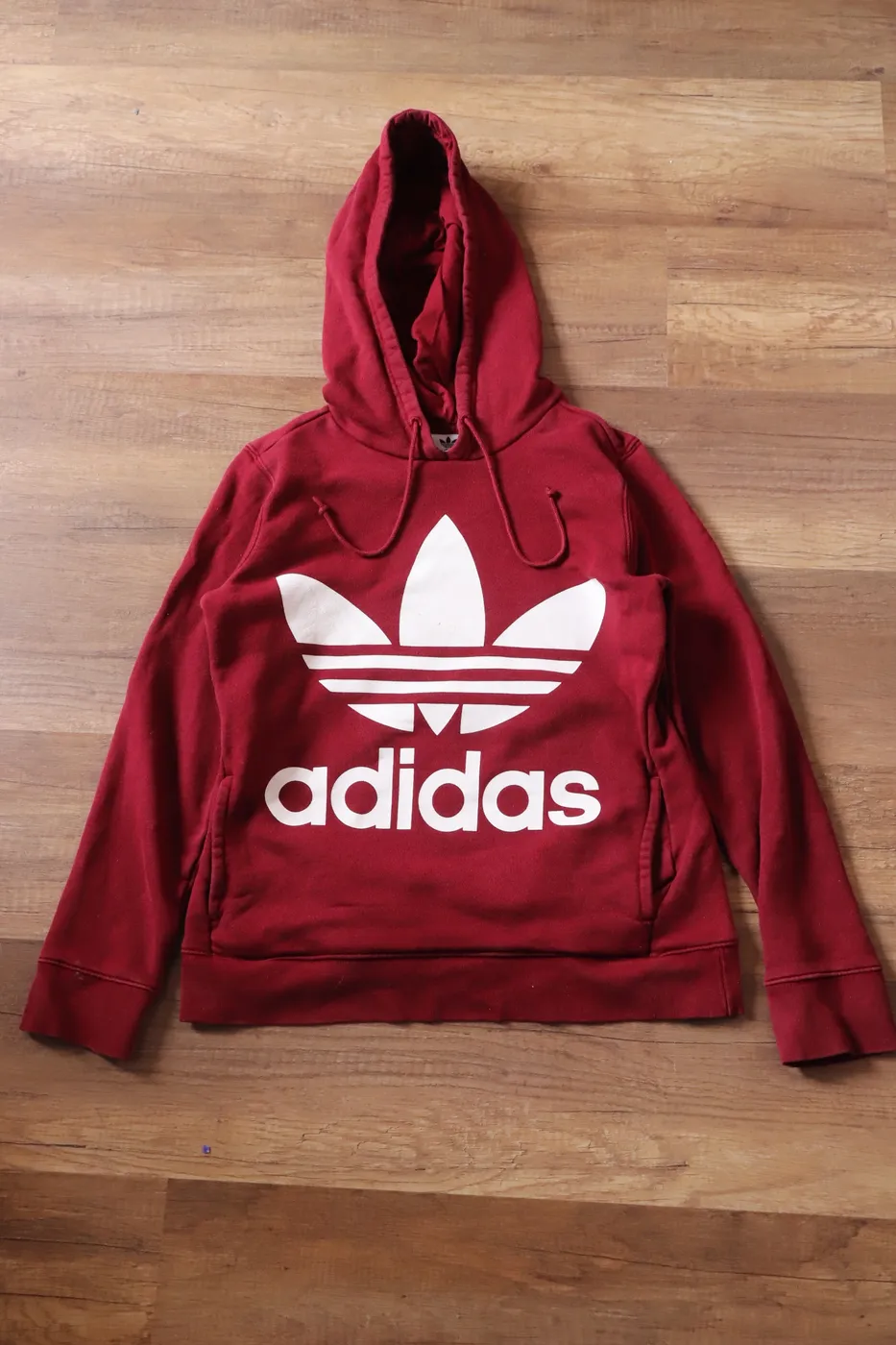 هودي أديداس أحمر | Adidas Red Hoodie