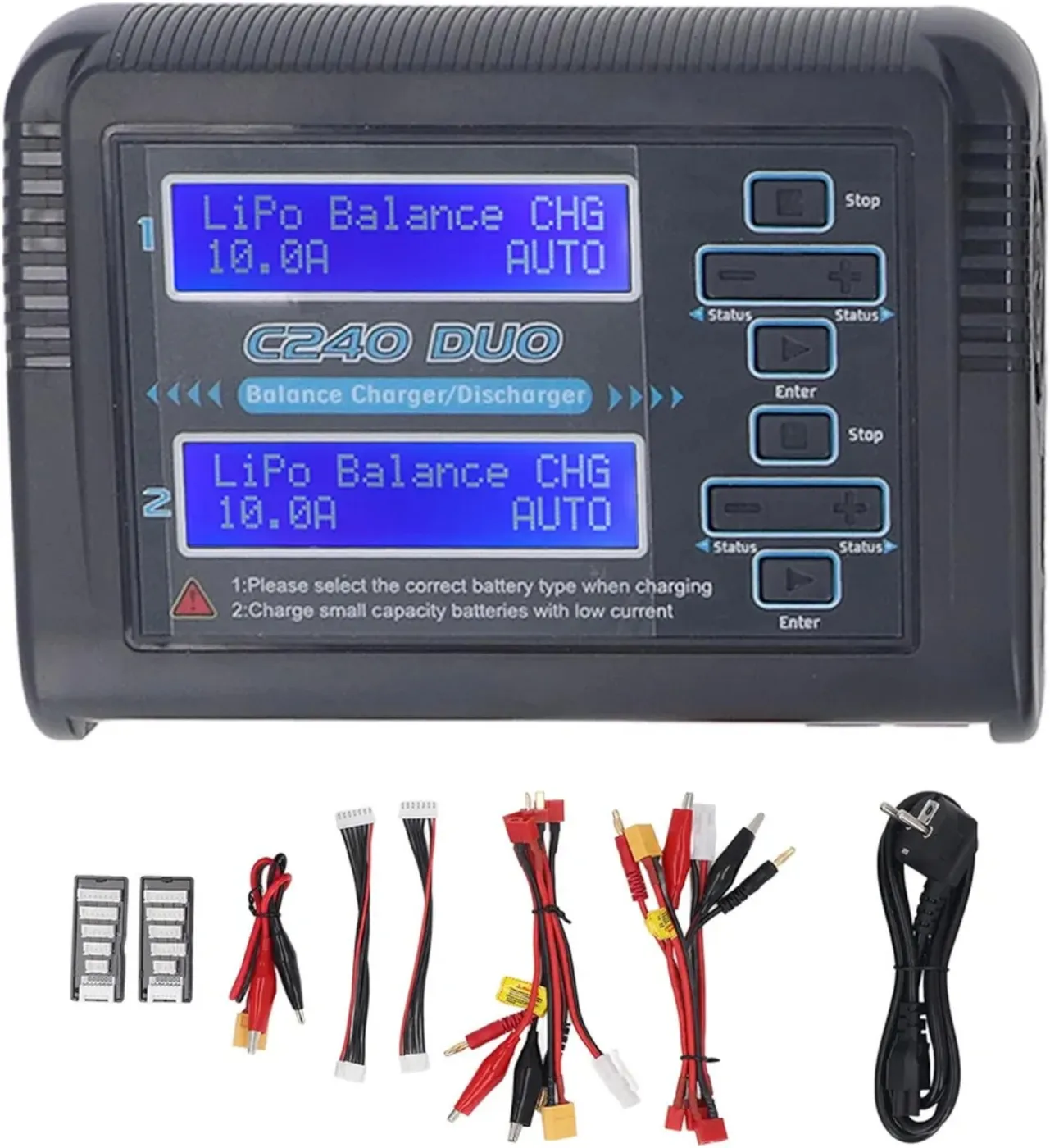 شاحن بطاريات LiPo مزدوج C240 DUO | C240 DUO LiPo Dual Balance Charger