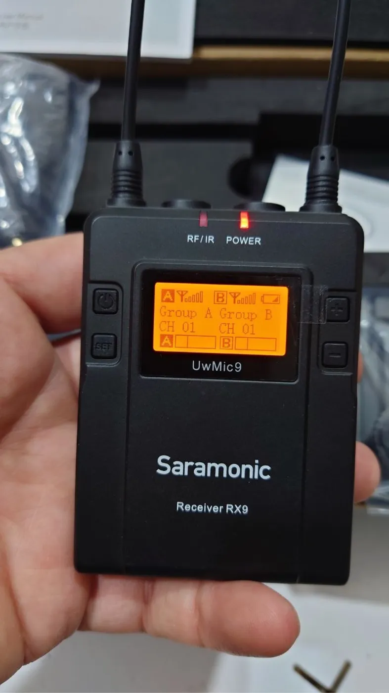 مستقبل صوت لاسلكي Saramonic