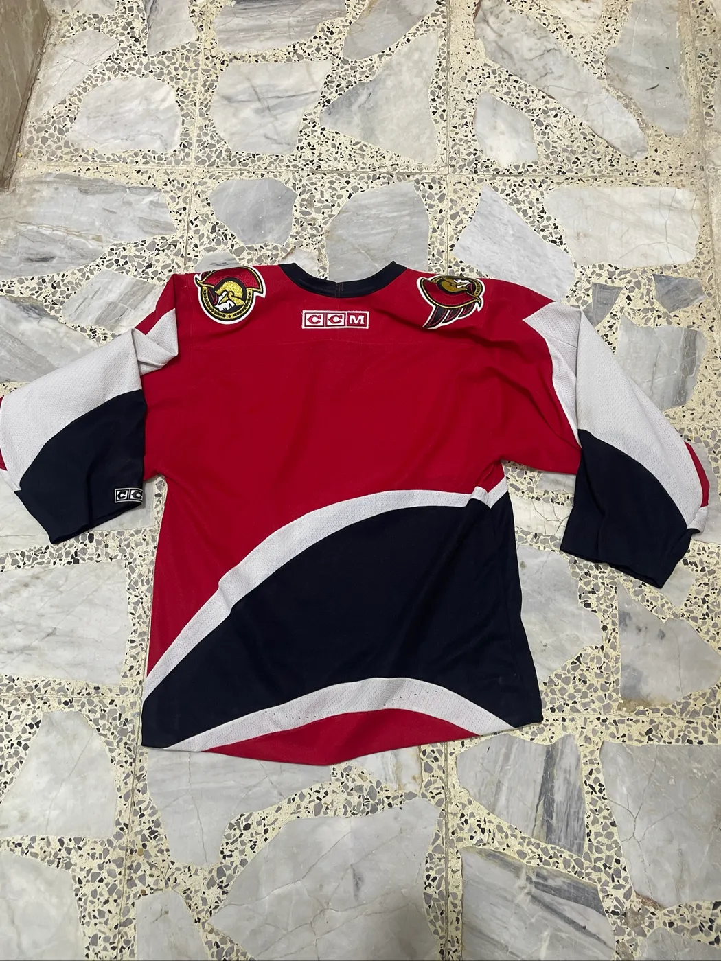 قميص فنتج هوكي تقليدي وعتيق (Vintage) لفريق أوتاوا سيناتورز (Ottawa Senators) - صورة 5