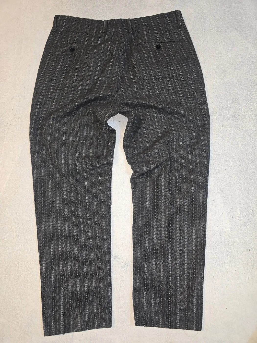 بنطرون رجالي مخطط | Men's Pinstripe Pants - صورة 3