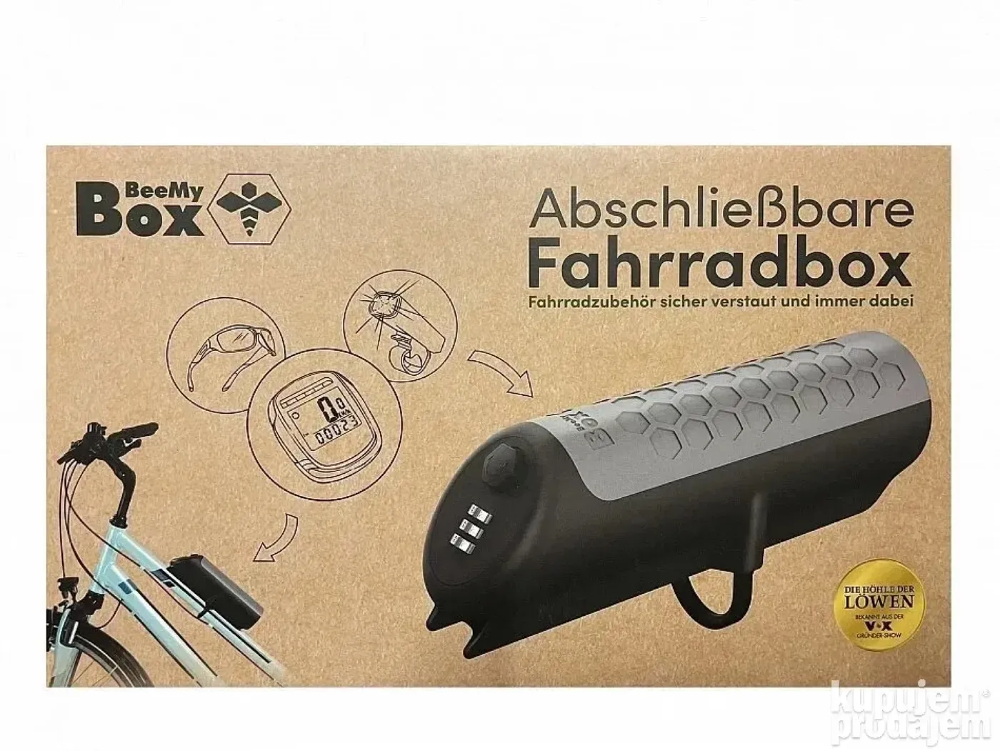 صندوق قفل للدراجة الهوائية BeeMy Box