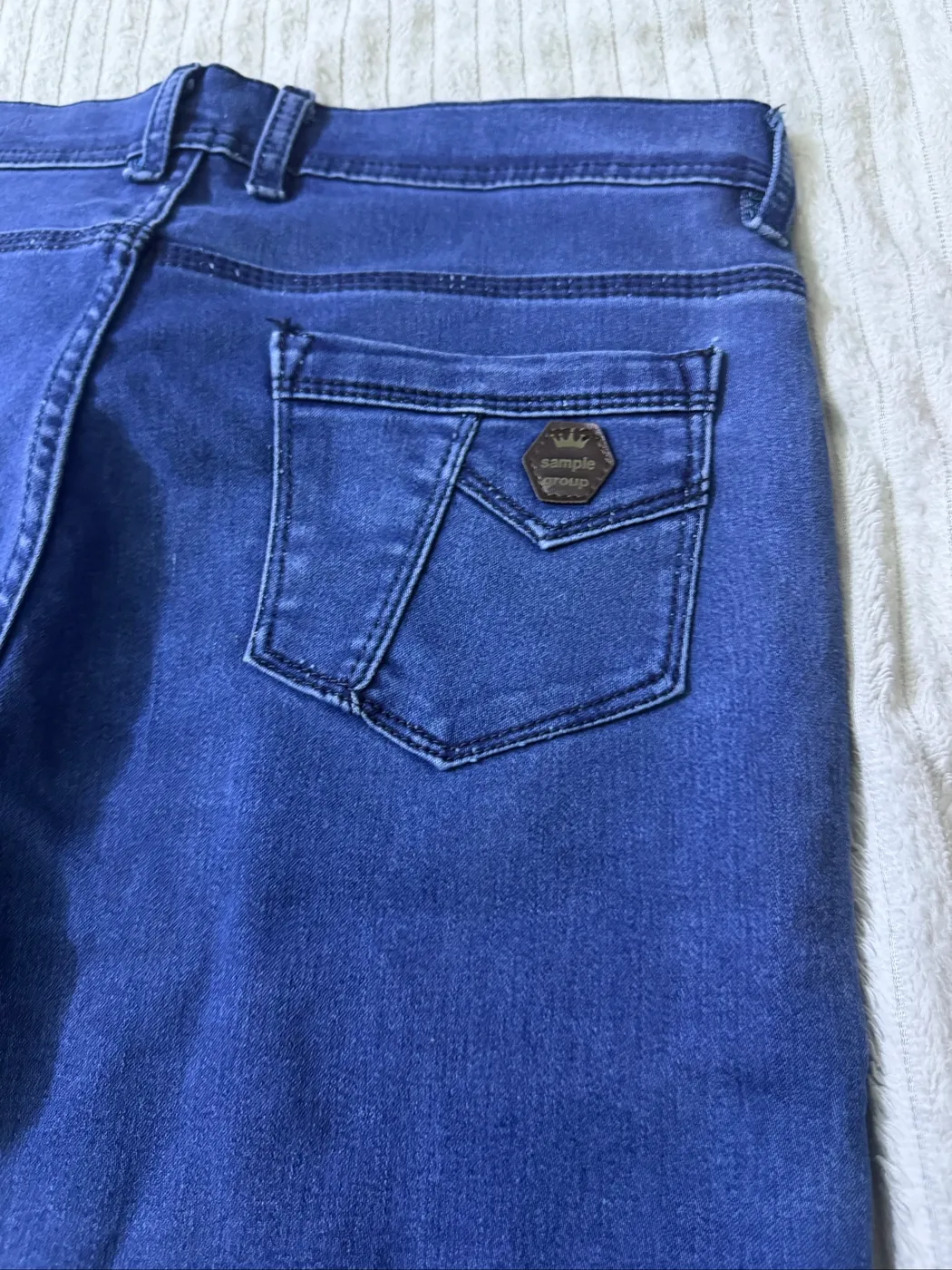 بنطلون جينز Sample Group أزرق